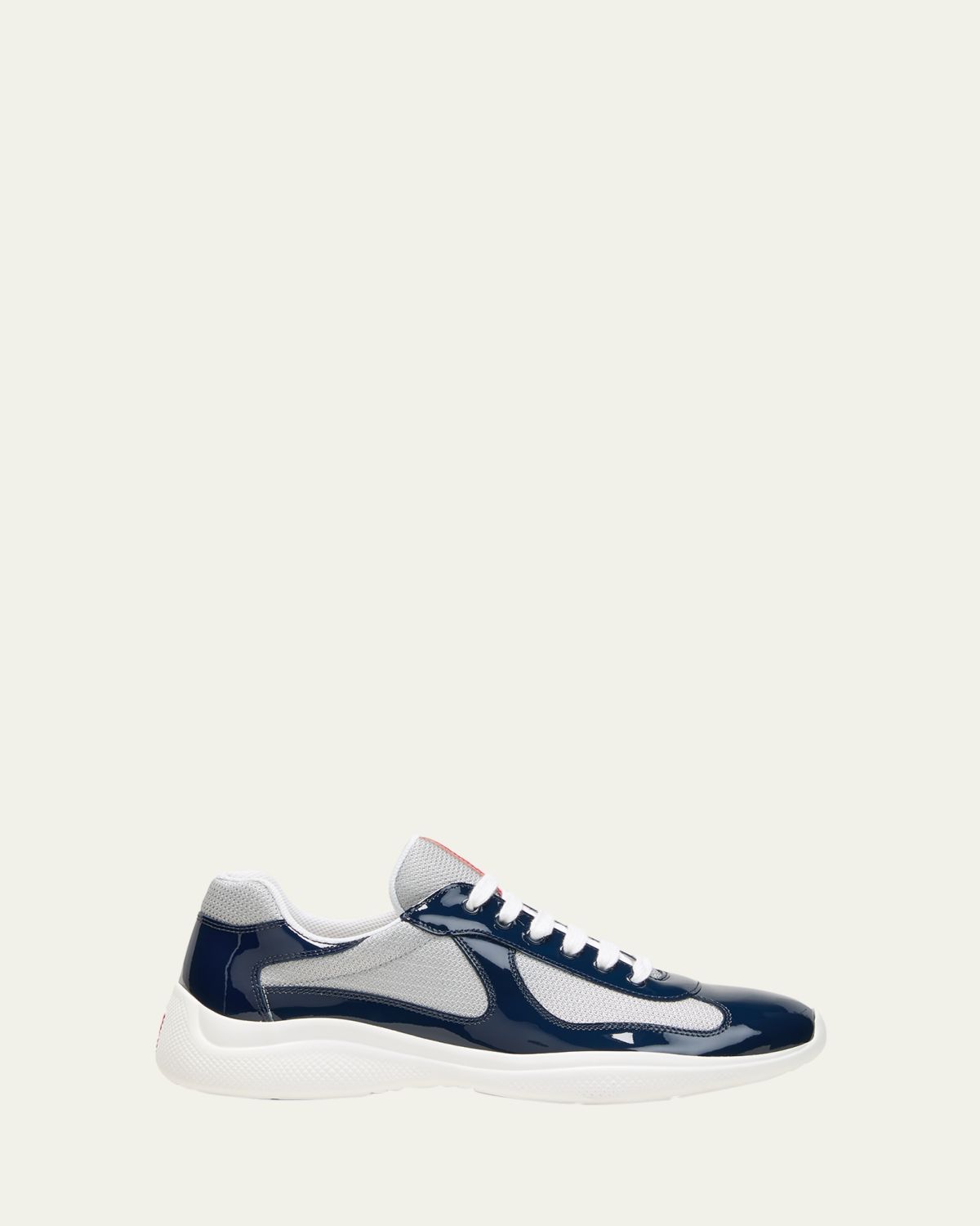 Prada Men's America's Cup Patent Leather Sneakers | Thumbnail 14 Prada Men's America's Cup Patent Leather Sneakers | Thumbnail 14