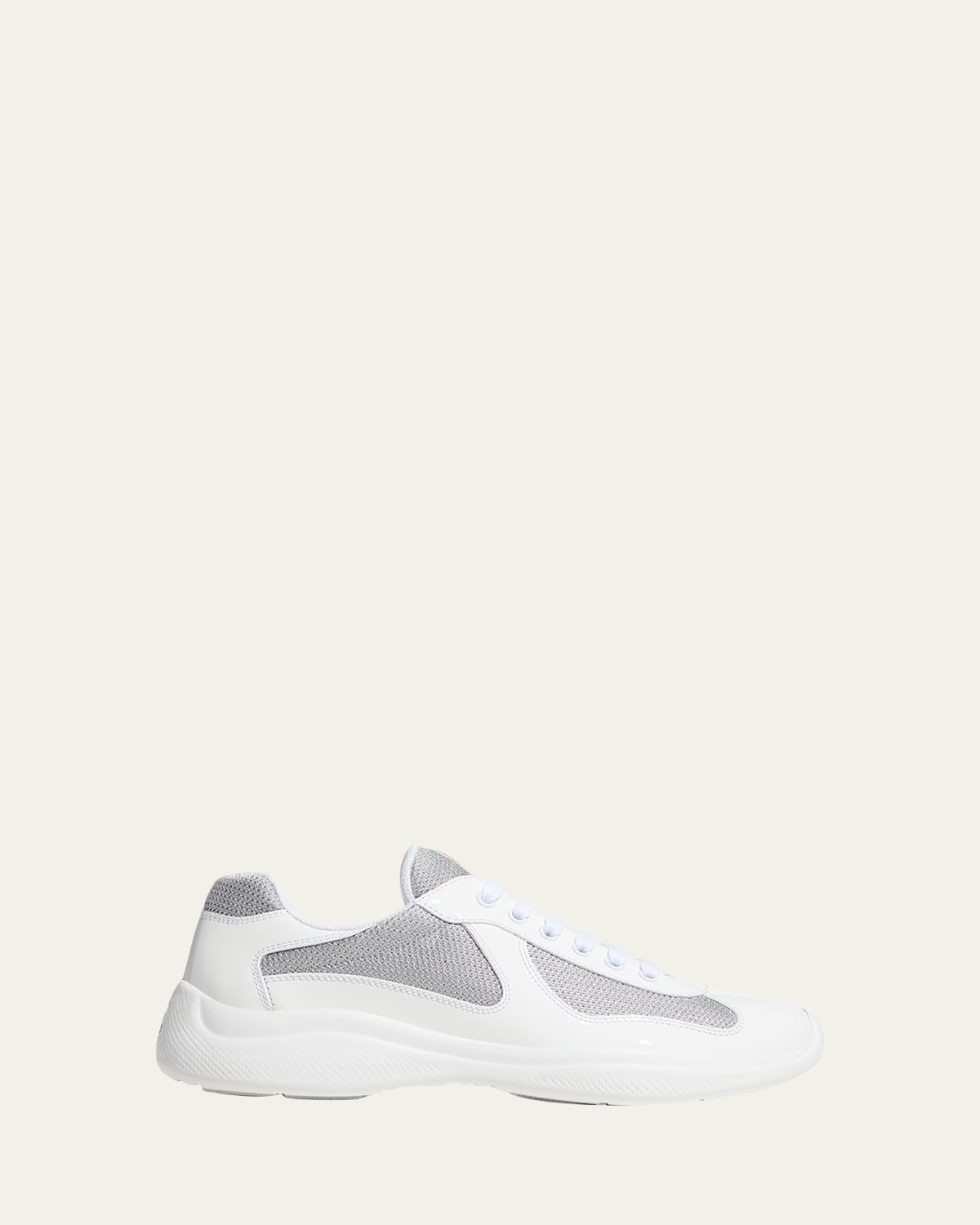 Prada Men's America's Cup Patent Leather Sneakers | Thumbnail 12