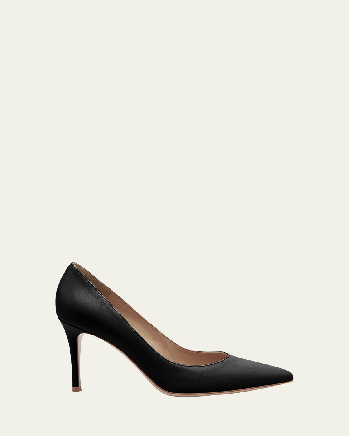 Gianvito Rossi 85mm Gianvito Leather Pointed-Toe Pumps