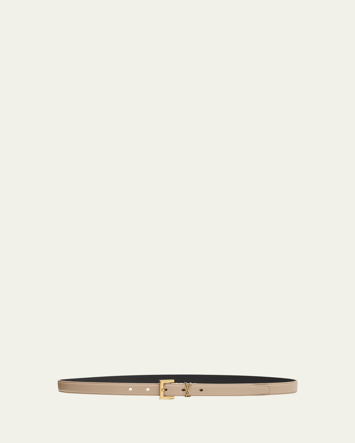Saint Laurent YSL Monogram Leather Belt | Thumbnail 4 Saint Laurent YSL Monogram Leather Belt | Thumbnail 4