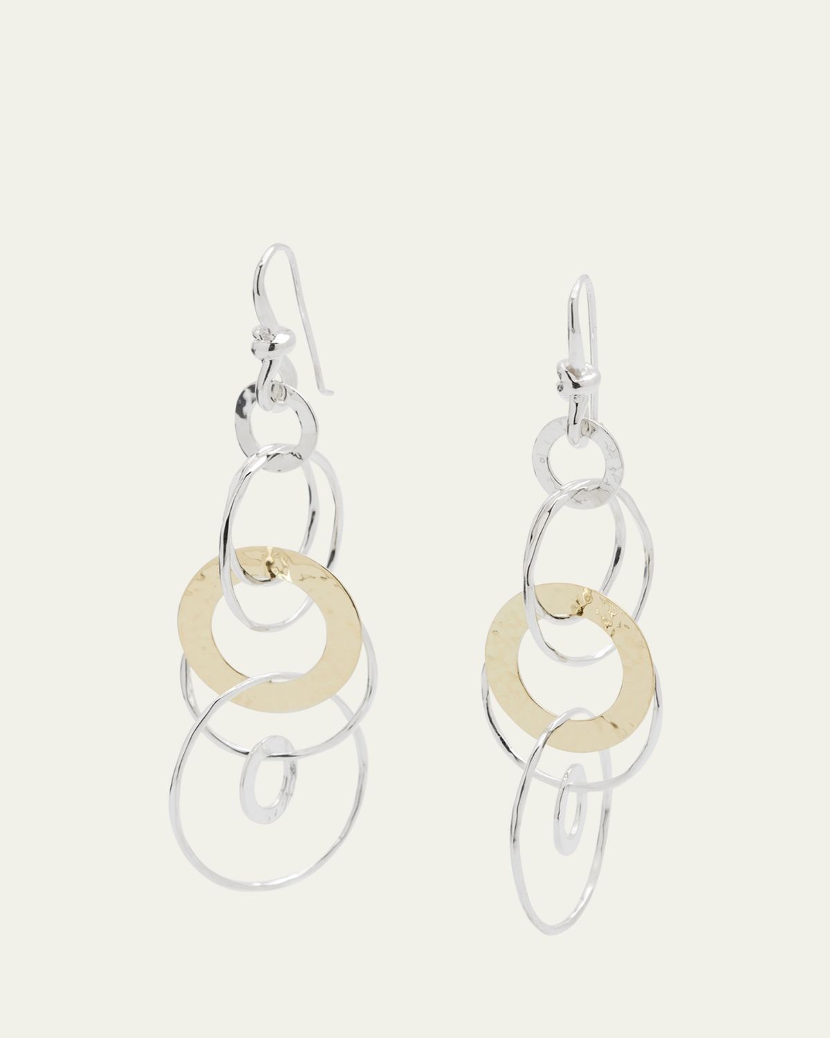 Ippolita Hammered Jet Set Earrings in Chimera | Thumbnail 6 Ippolita Hammered Jet Set Earrings in Chimera | Thumbnail 6