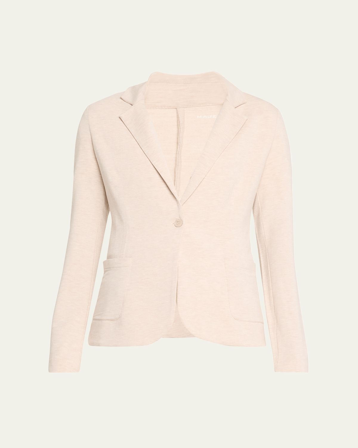 Majestic Filatures French Terry One-Button Blazer | Thumbnail 10 Majestic Filatures French Terry One-Button Blazer | Thumbnail 10