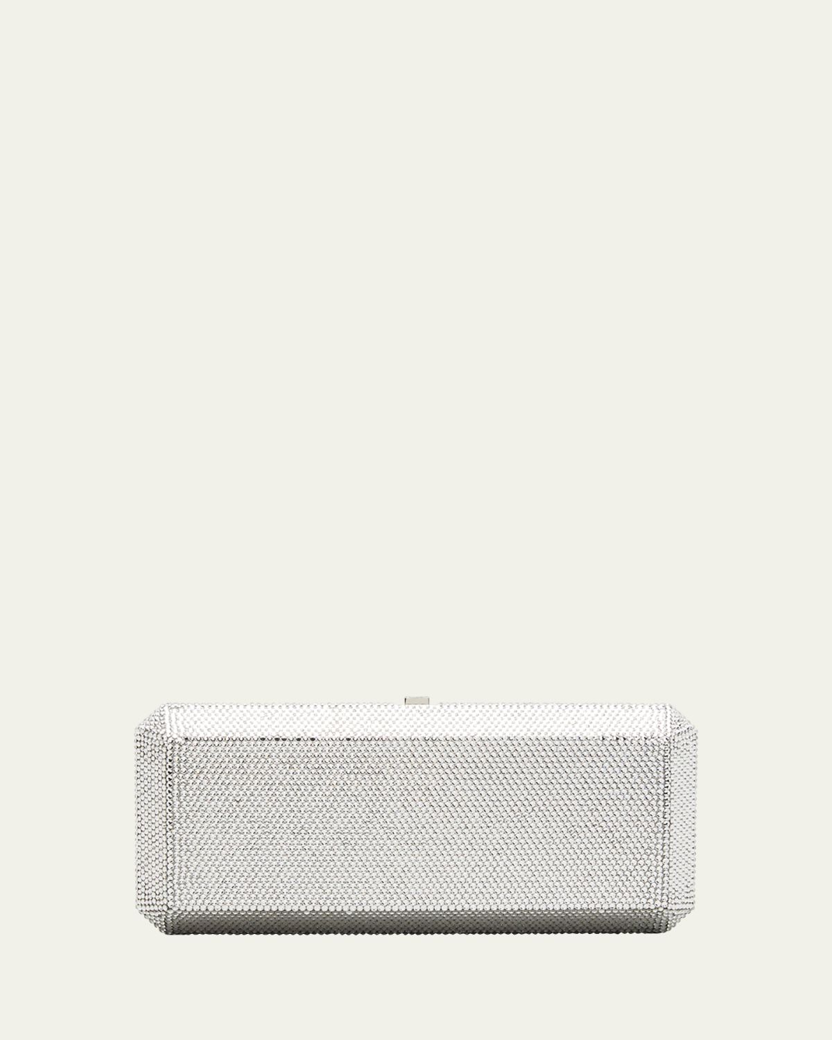 Judith Leiber Couture Slim Rectangle Crystal Clutch Bag