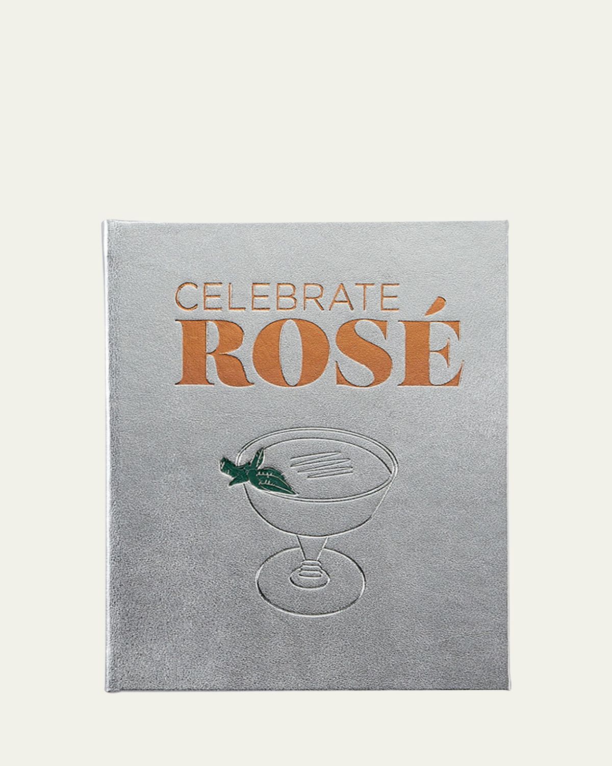 Graphic Image Celebrate Rose Cocktail Leather Bound Book - Women's Home
