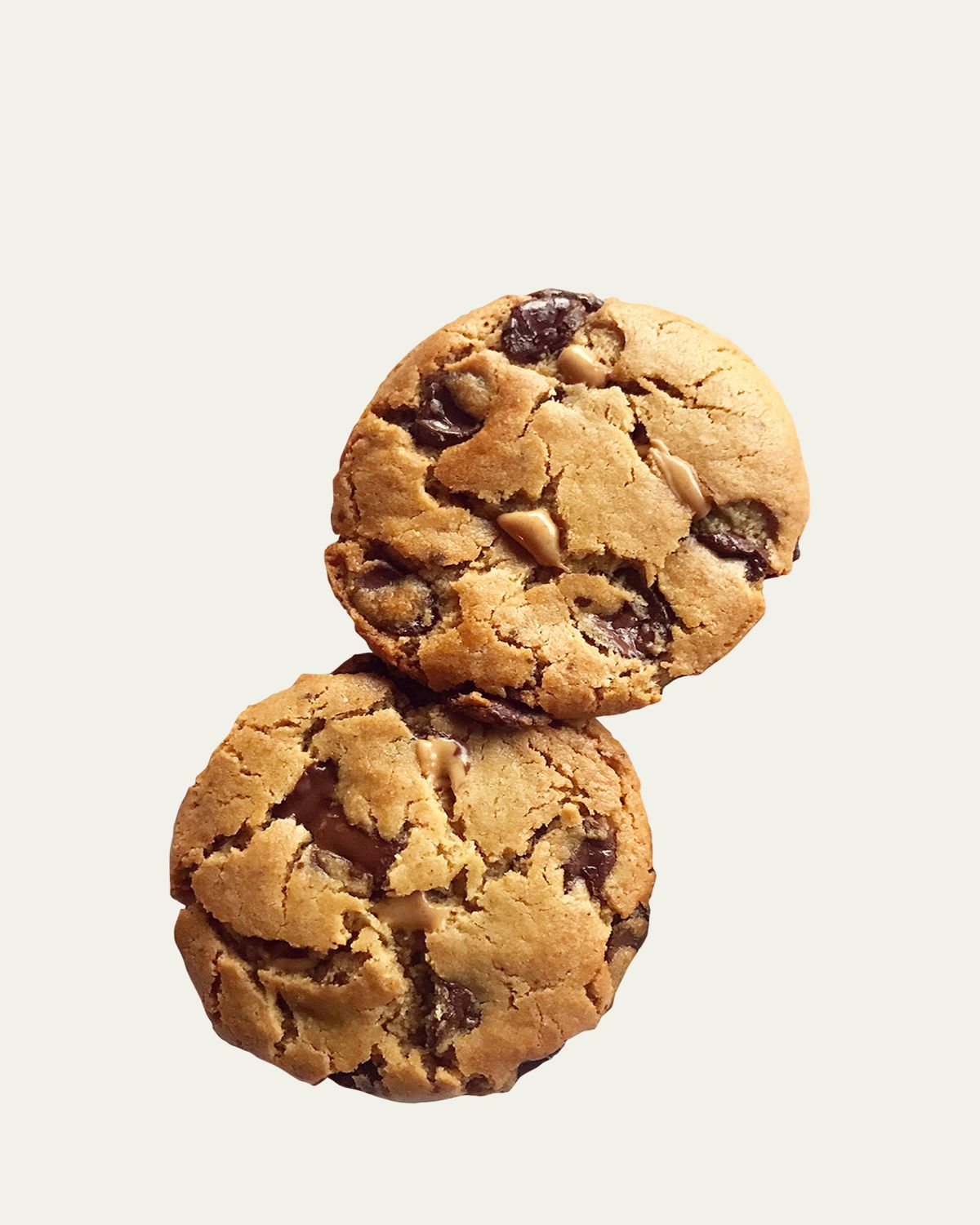 Naughty Cookie Vegan Peanut Butter Chocolate Chip Cookies