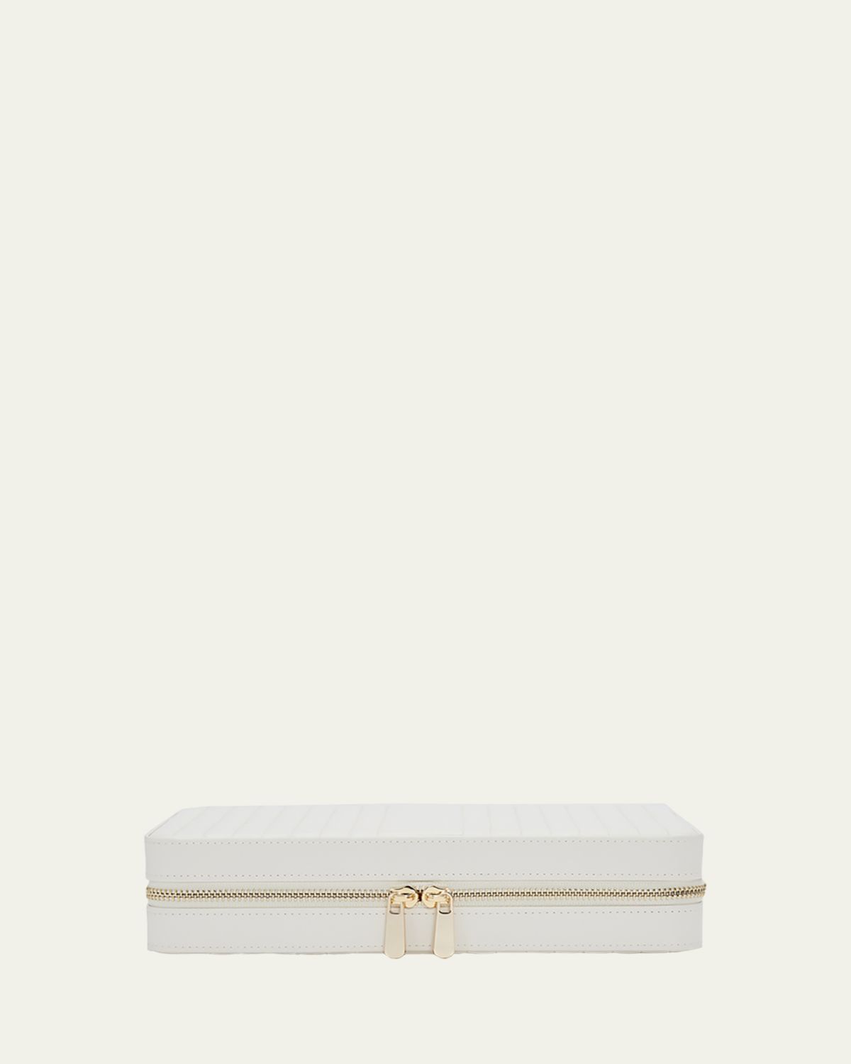 WOLF Maria Large Quilted Zip Jewelry Case