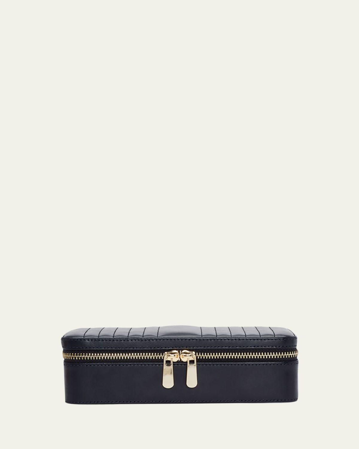 WOLF Maria Rectangle Quilted Zip Jewelry Case | Thumbnail 6 WOLF Maria Rectangle Quilted Zip Jewelry Case | Thumbnail 6