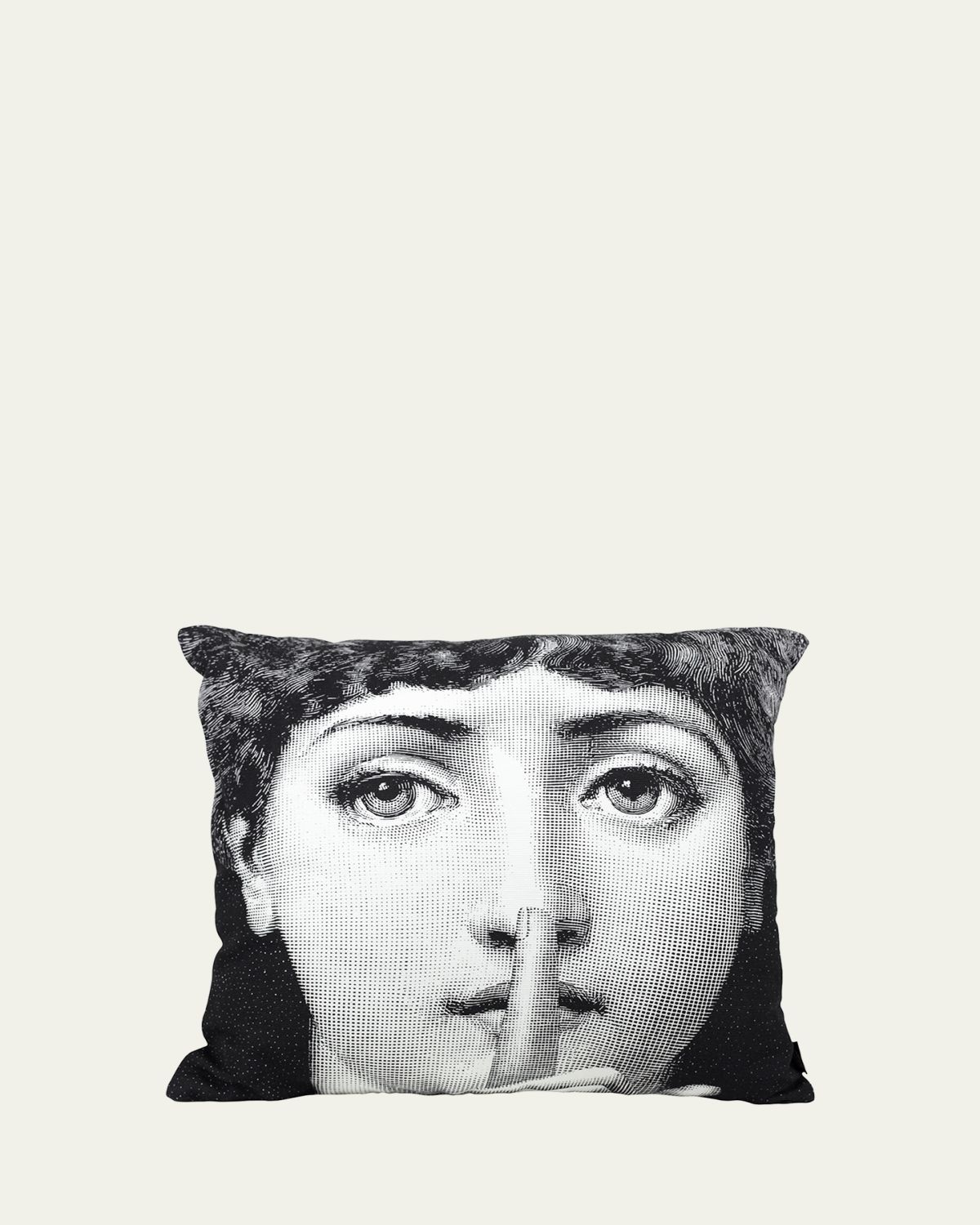 Fornasetti Cushion Silenzio Silence