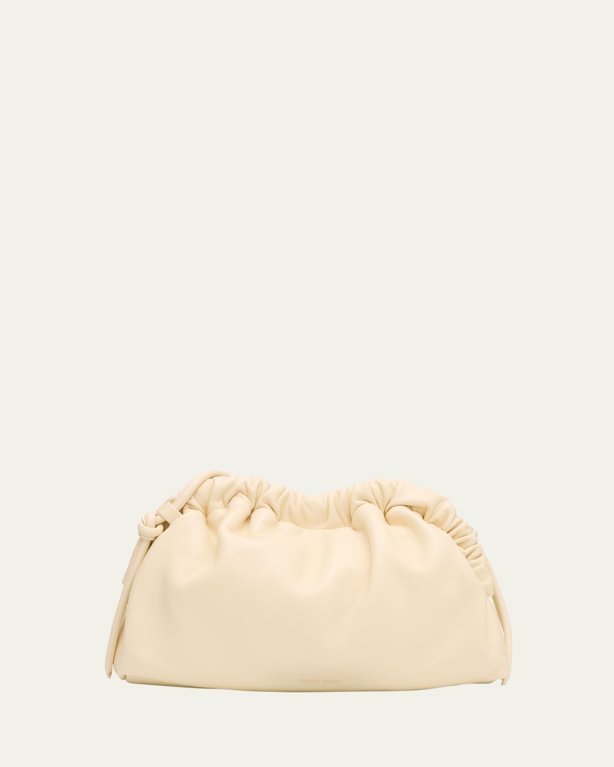 Mansur Gavriel Mini Lambskin Cloud Clutch Bag
