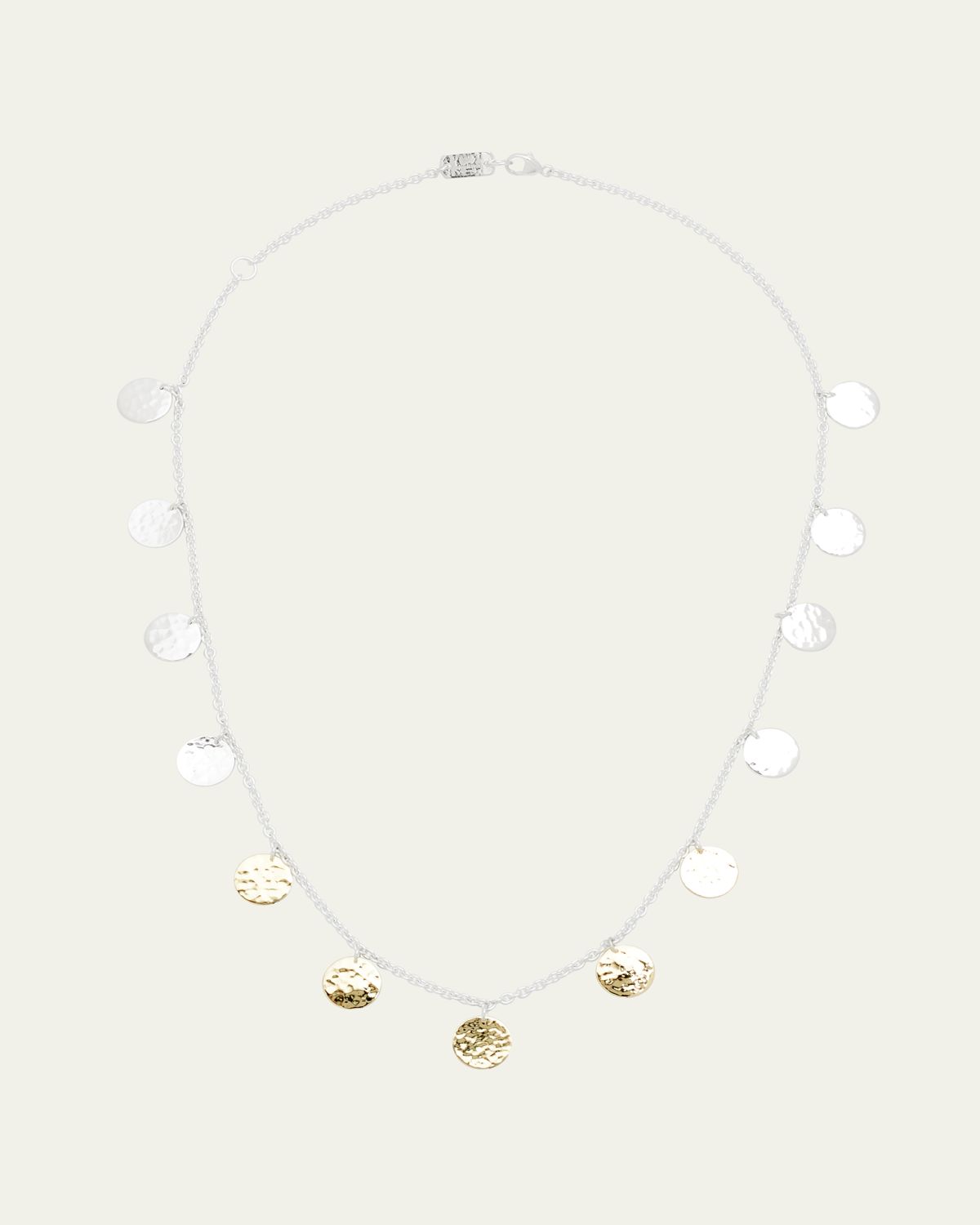 Ippolita Hammered Paillette Disc Necklace in Chimera | Thumbnail 6 Ippolita Hammered Paillette Disc Necklace in Chimera | Thumbnail 6
