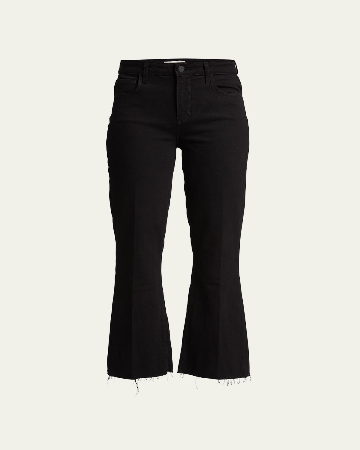 L'Agence Kendra High-Rise Crop Flare Jeans | Thumbnail 6 L'Agence Kendra High-Rise Crop Flare Jeans | Thumbnail 6