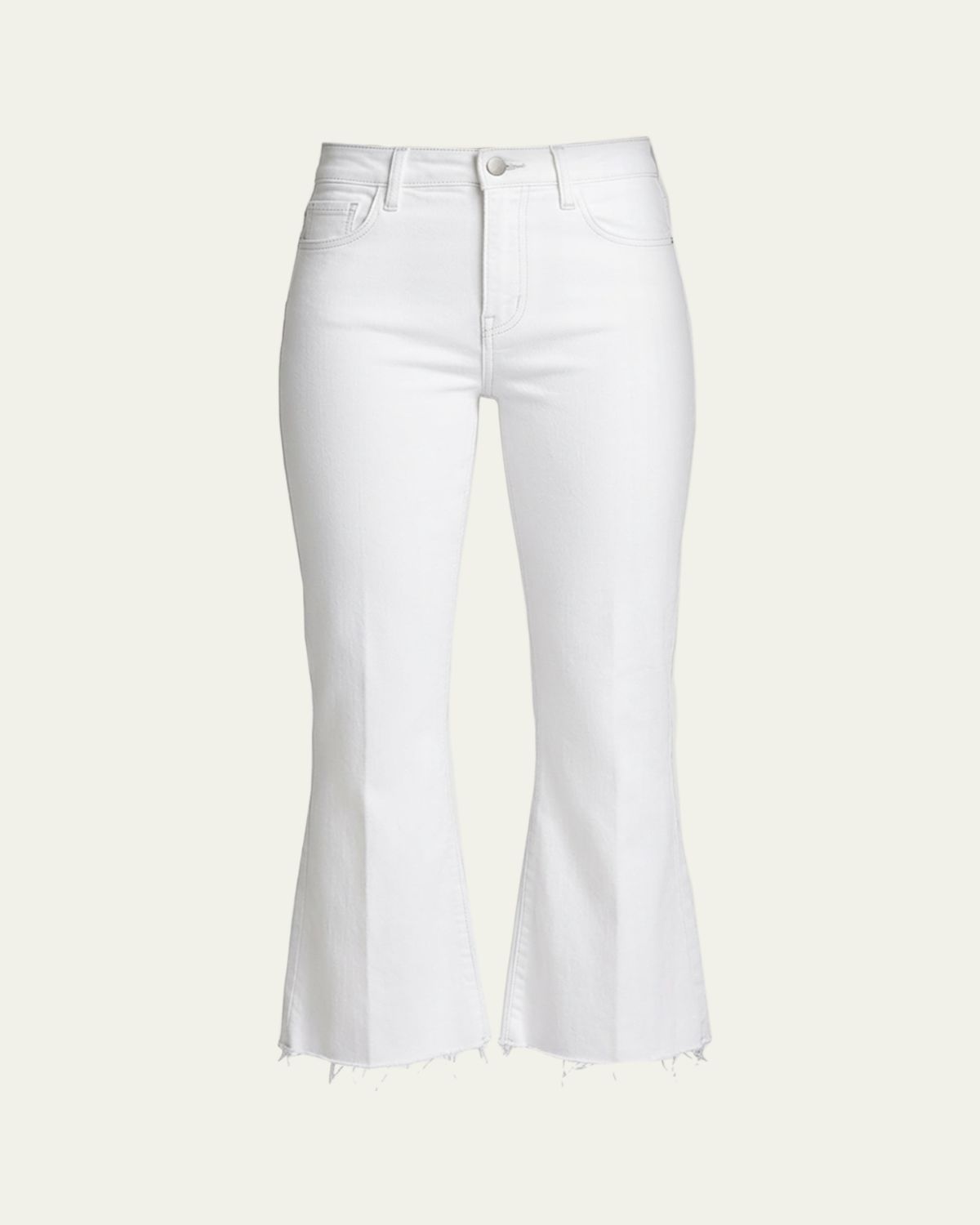 L'Agence Kendra High-Rise Crop Flare Jeans | Thumbnail 6 L'Agence Kendra High-Rise Crop Flare Jeans | Thumbnail 6