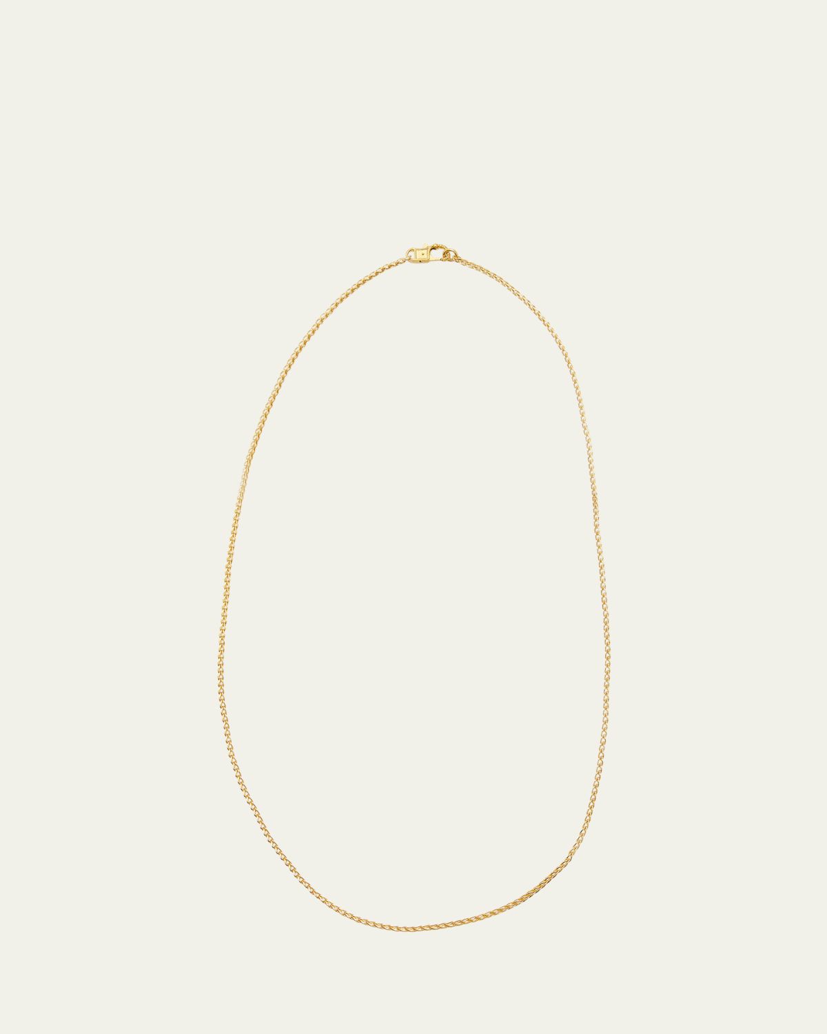 Prounis Jewelry Small Solo Chain With Fibula Clasp