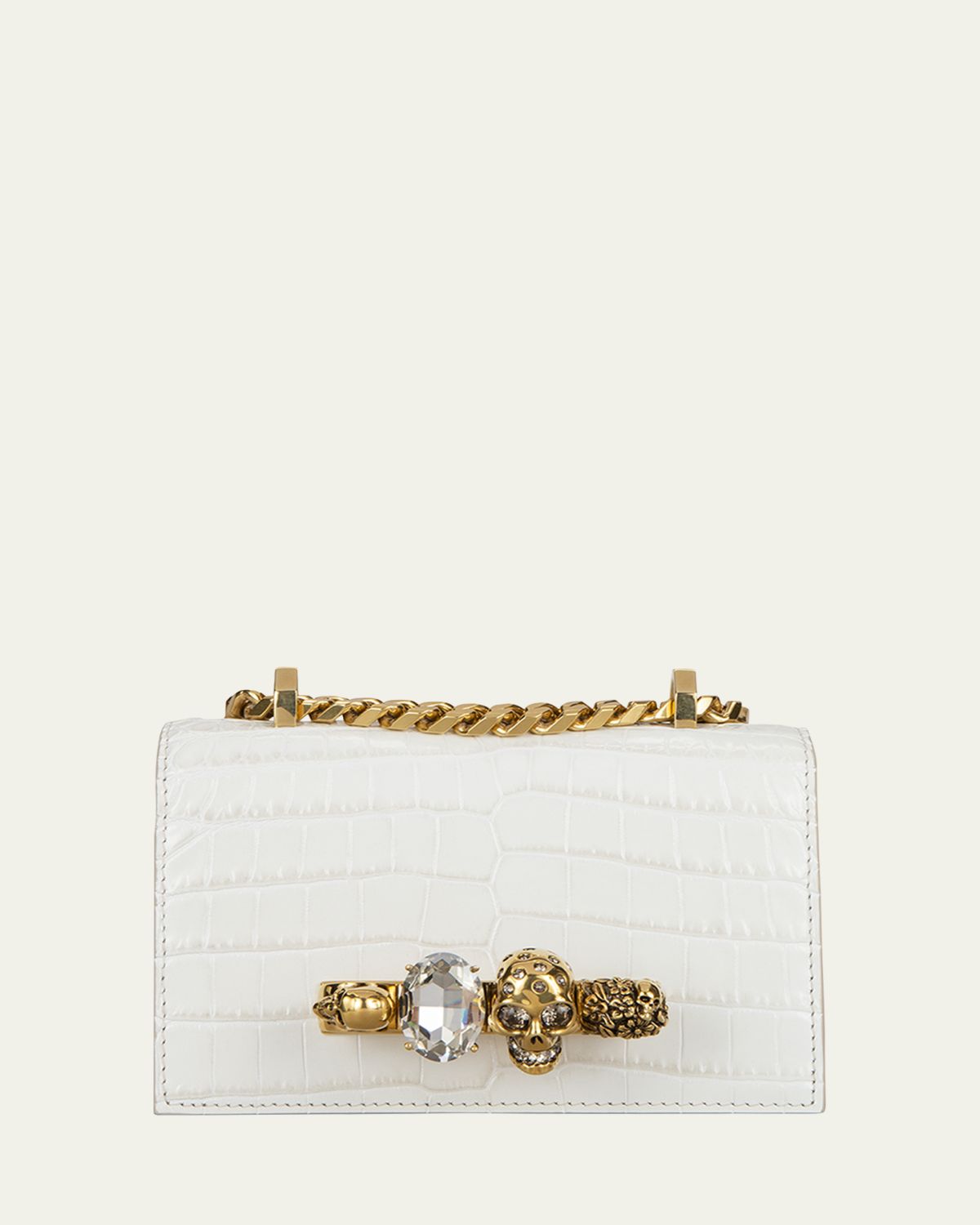 McQueen Mini Jeweled Satchel Bag | Thumbnail 4 McQueen Mini Jeweled Satchel Bag | Thumbnail 4