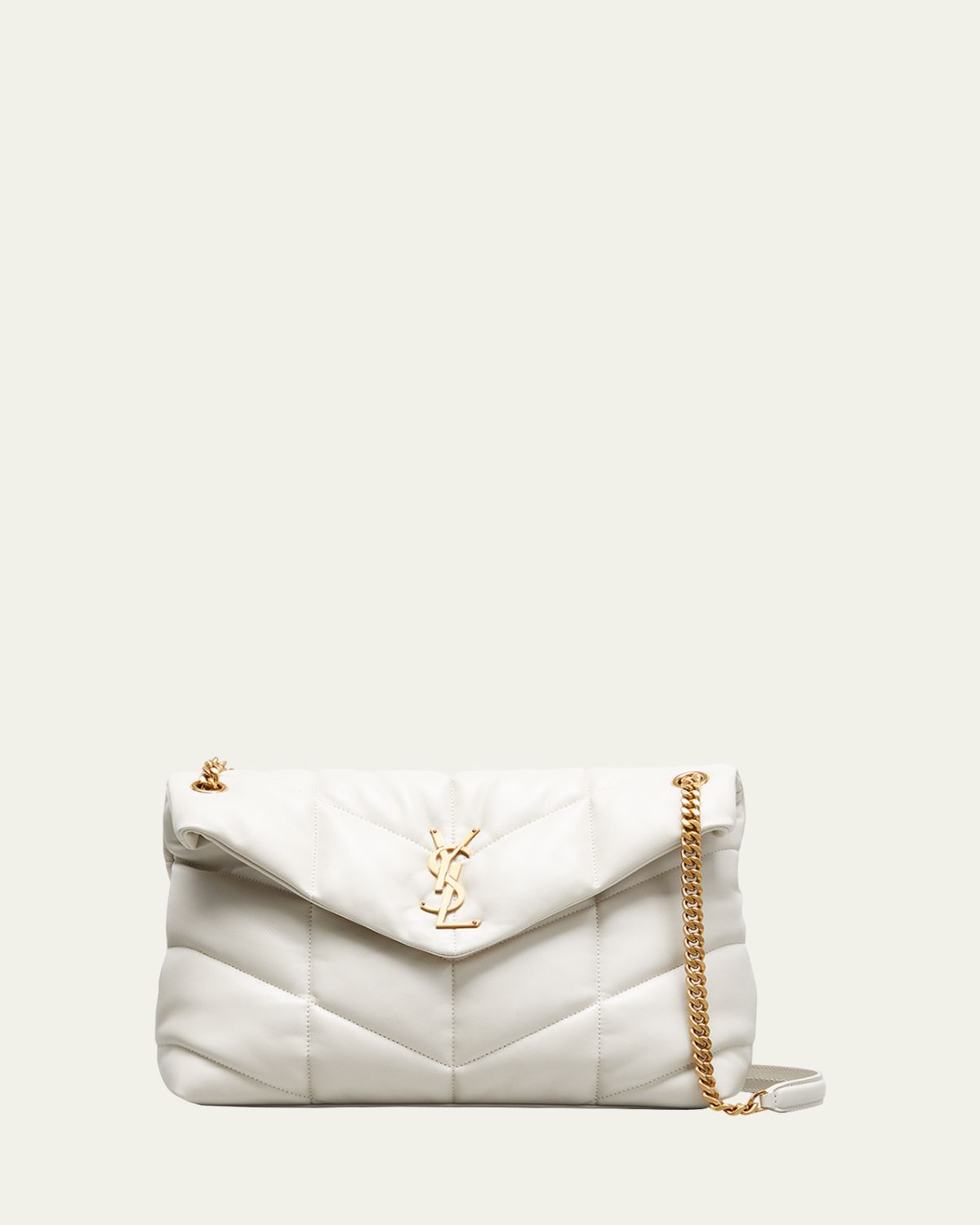 Saint Laurent Lou Puffer Medium YSL Shoulder Bag in Quilted Leather | Thumbnail 6 Saint Laurent Lou Puffer Medium YSL Shoulder Bag in Quilted Leather | Thumbnail 6