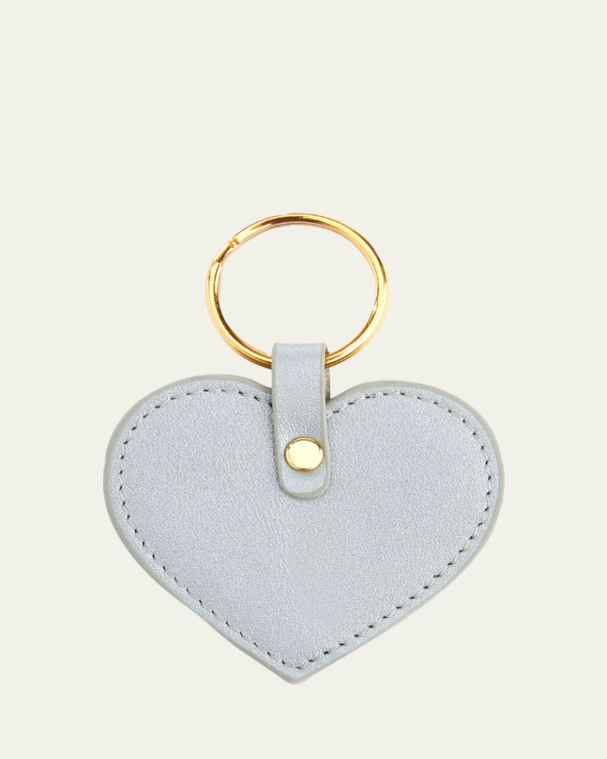ROYCE New York Monogrammed Leather Heart-Shaped Key Chain, Personalized | Thumbnail 3 ROYCE New York Monogrammed Leather Heart-Shaped Key Chain, Personalized | Thumbnail 3
