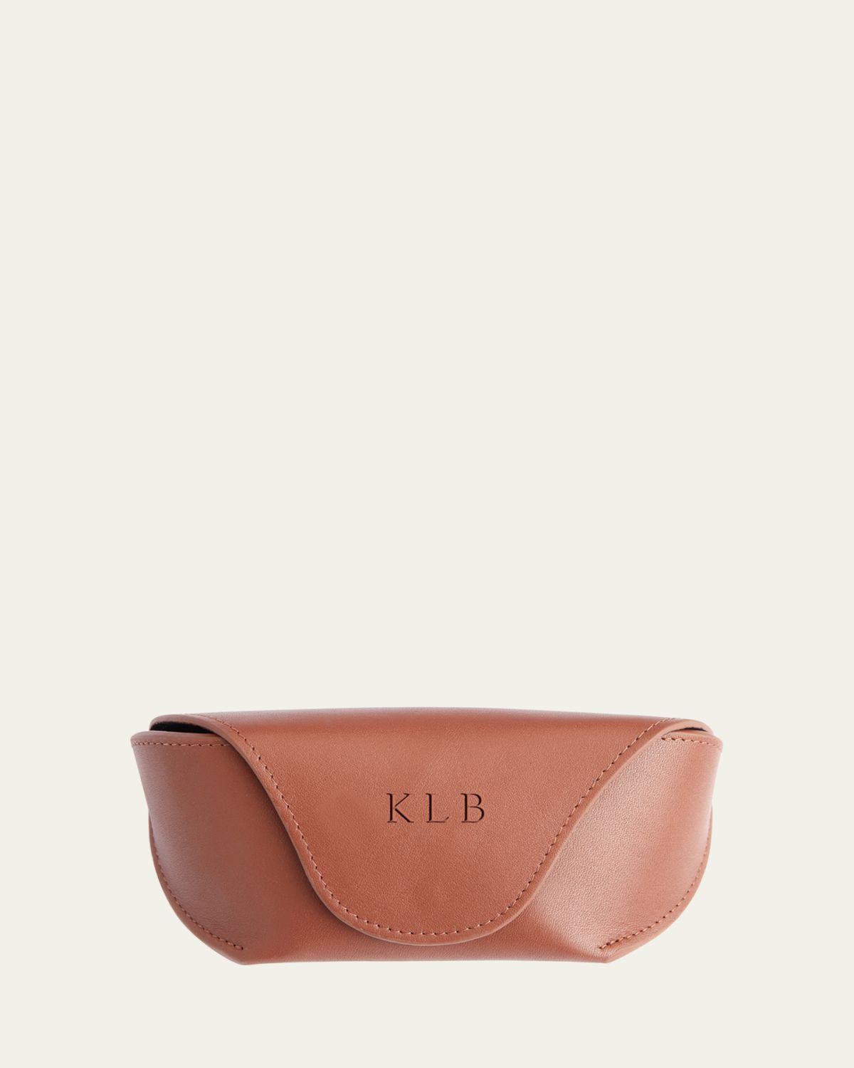 ROYCE New York Monogrammed Leather Sunglasses Carrying Case, Personalized | Thumbnail 4
