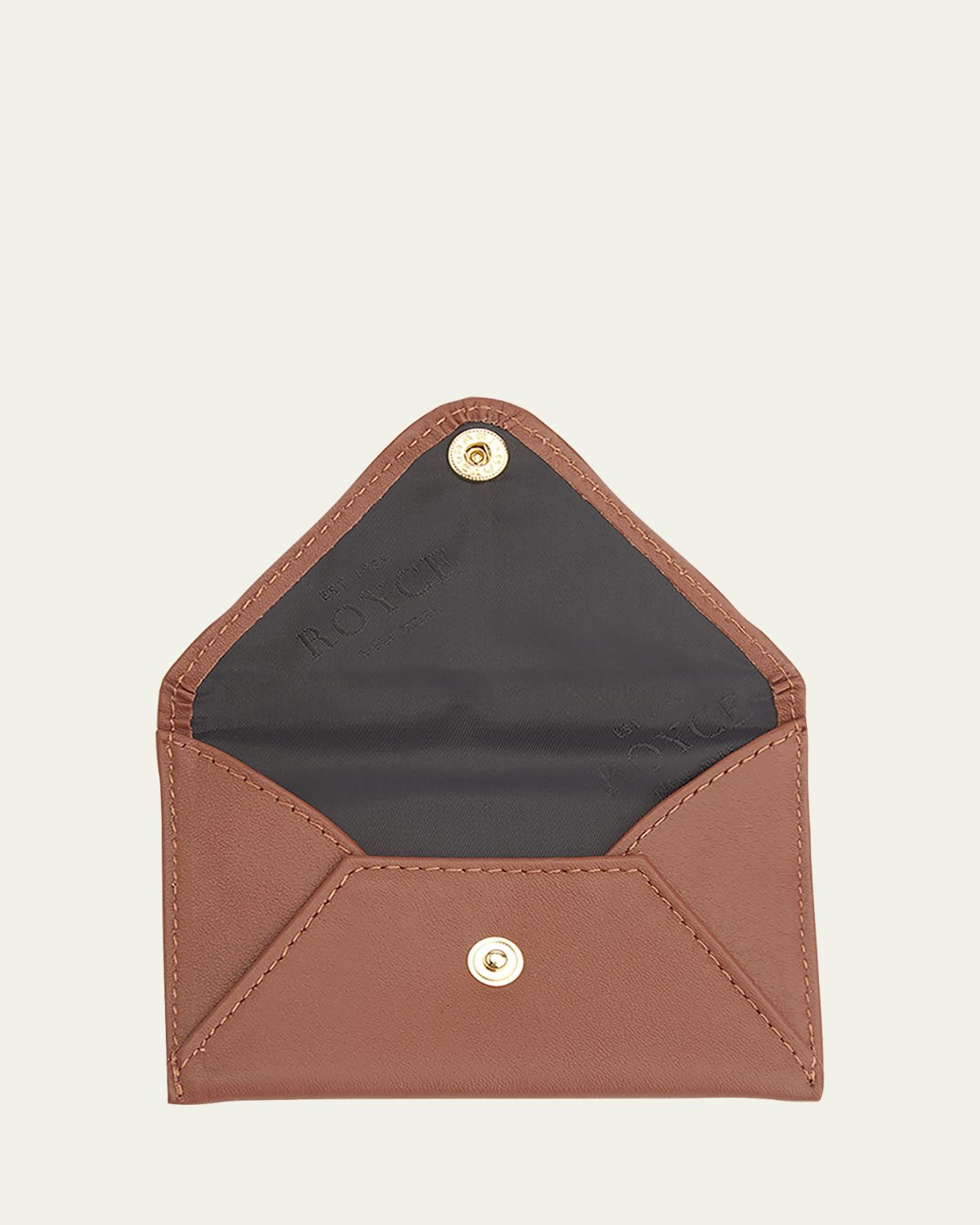 ROYCE New York Monogrammed Leather Envelope Style Card Holder, Personalized | Thumbnail 7 ROYCE New York Monogrammed Leather Envelope Style Card Holder, Personalized | Thumbnail 7