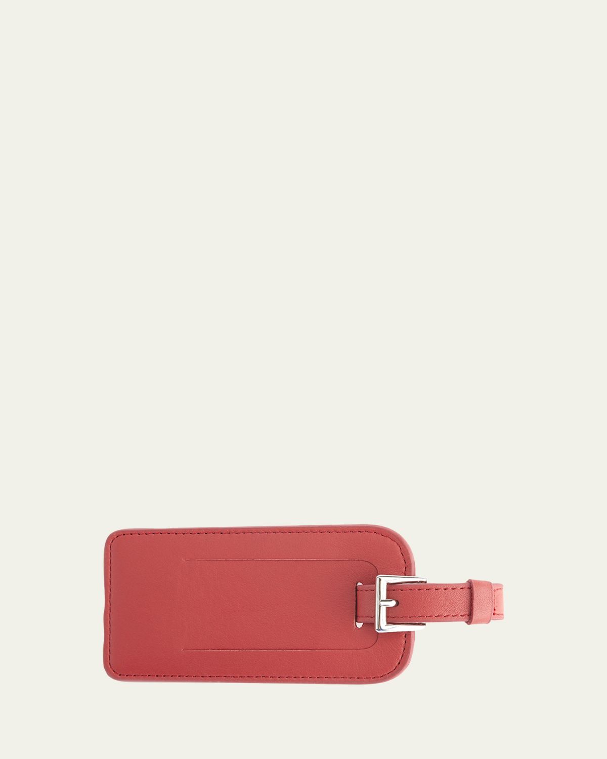 ROYCE New York Monogrammed Leather Luggage Tag, Personalized | Thumbnail 3