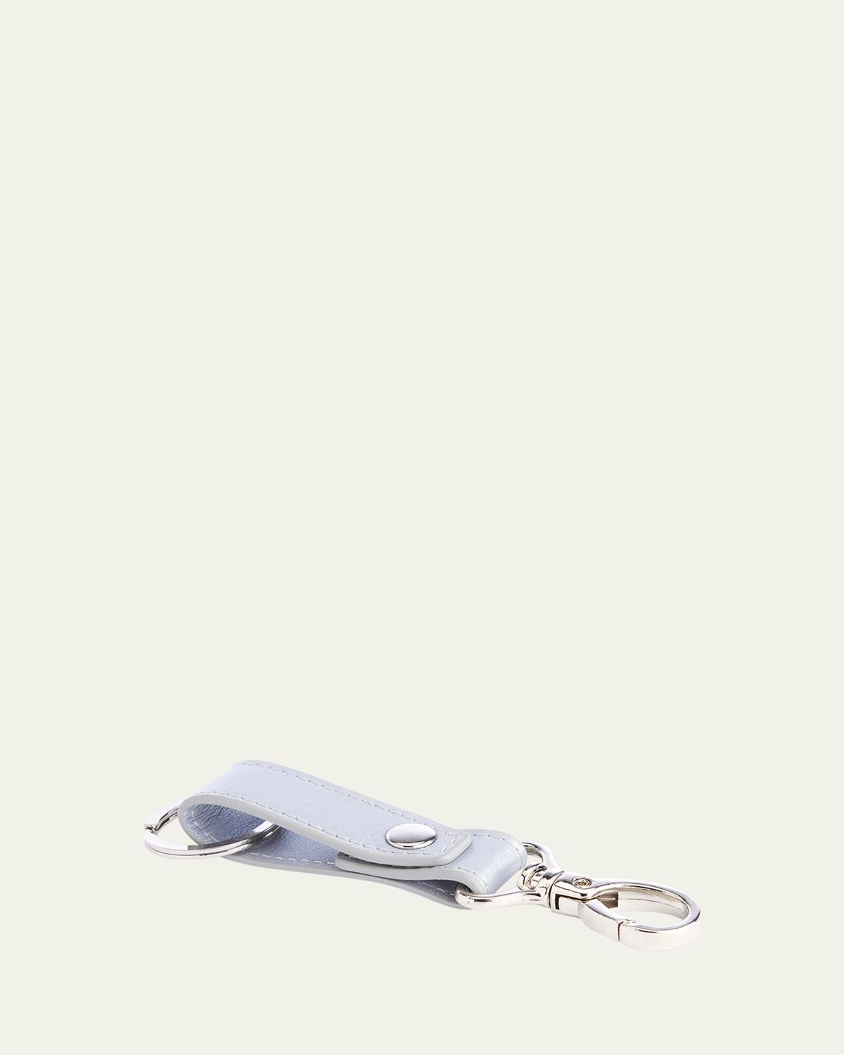 ROYCE New York Monogrammed Leather Valet Key Chain, Personalized | Thumbnail 3