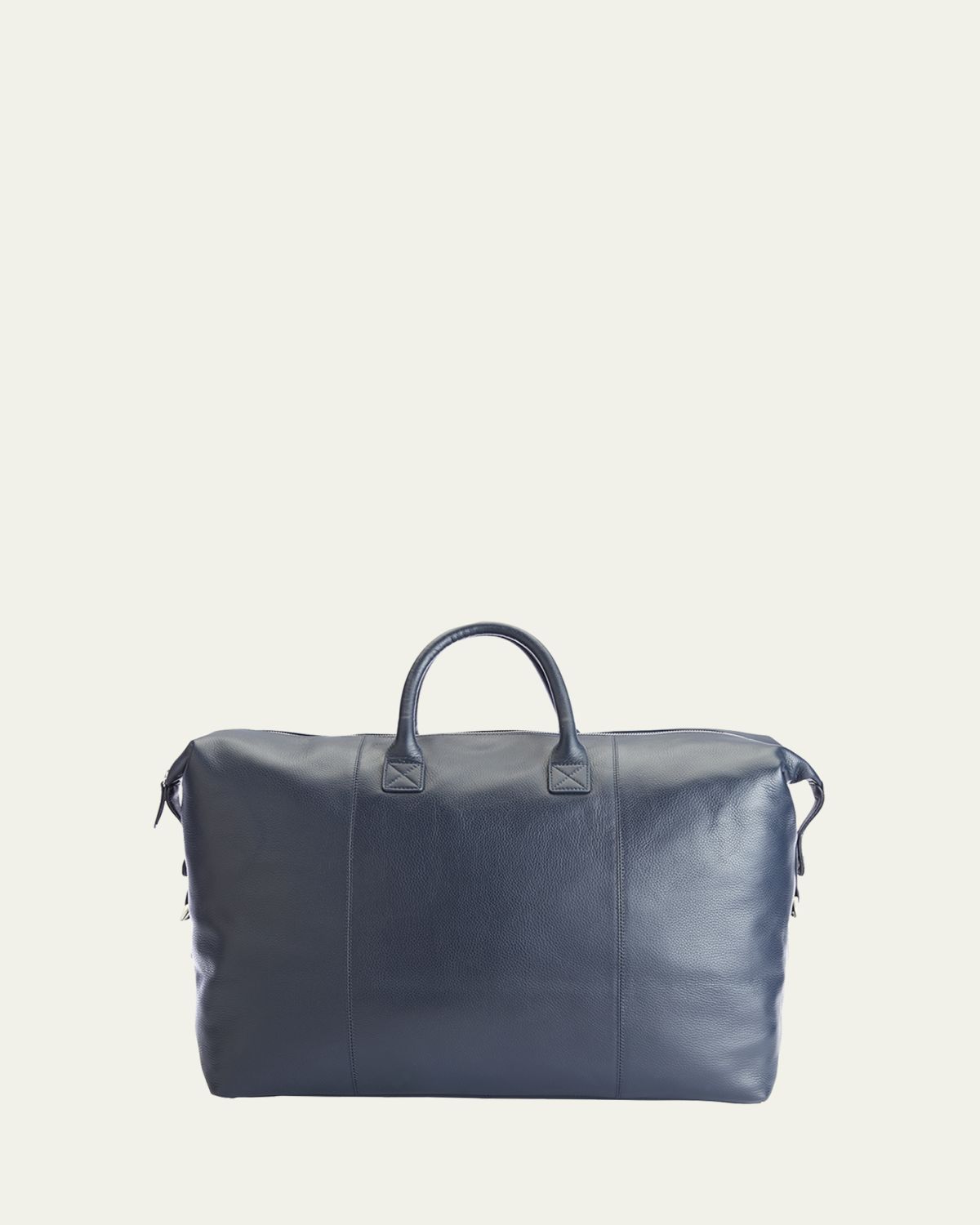 ROYCE New York Monogrammed Leather Weekender Duffel Bag, Personalized | Thumbnail 3