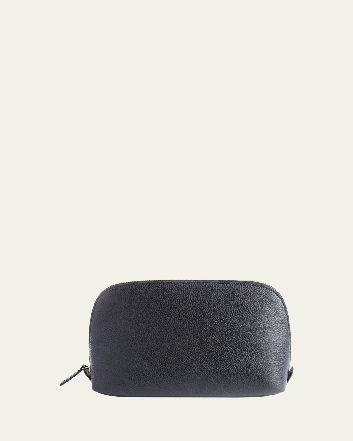 ROYCE New York Monogrammed Large Leather Cosmetic Bag