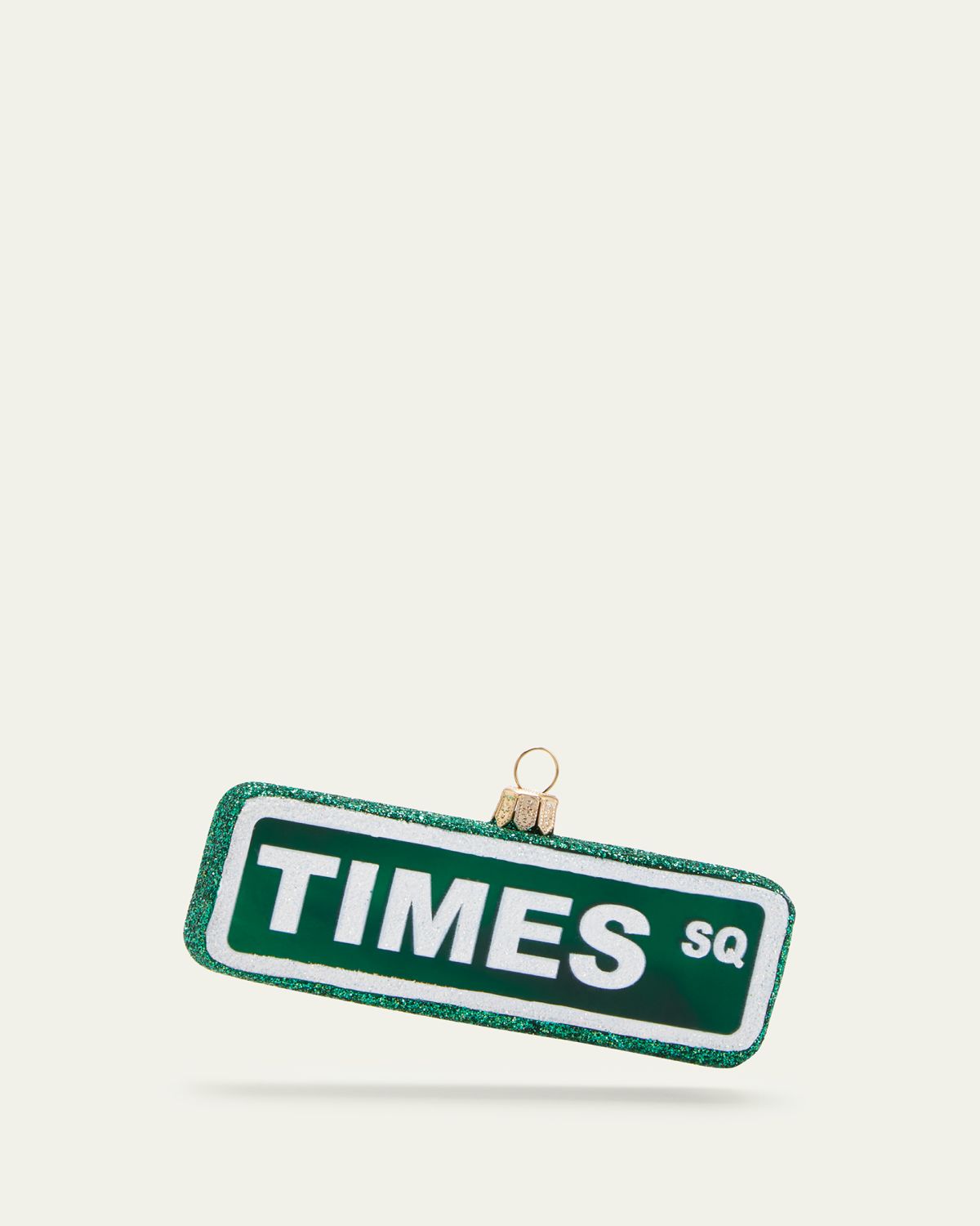 Bergdorf Goodman Times Square Sign Christmas Ornament
