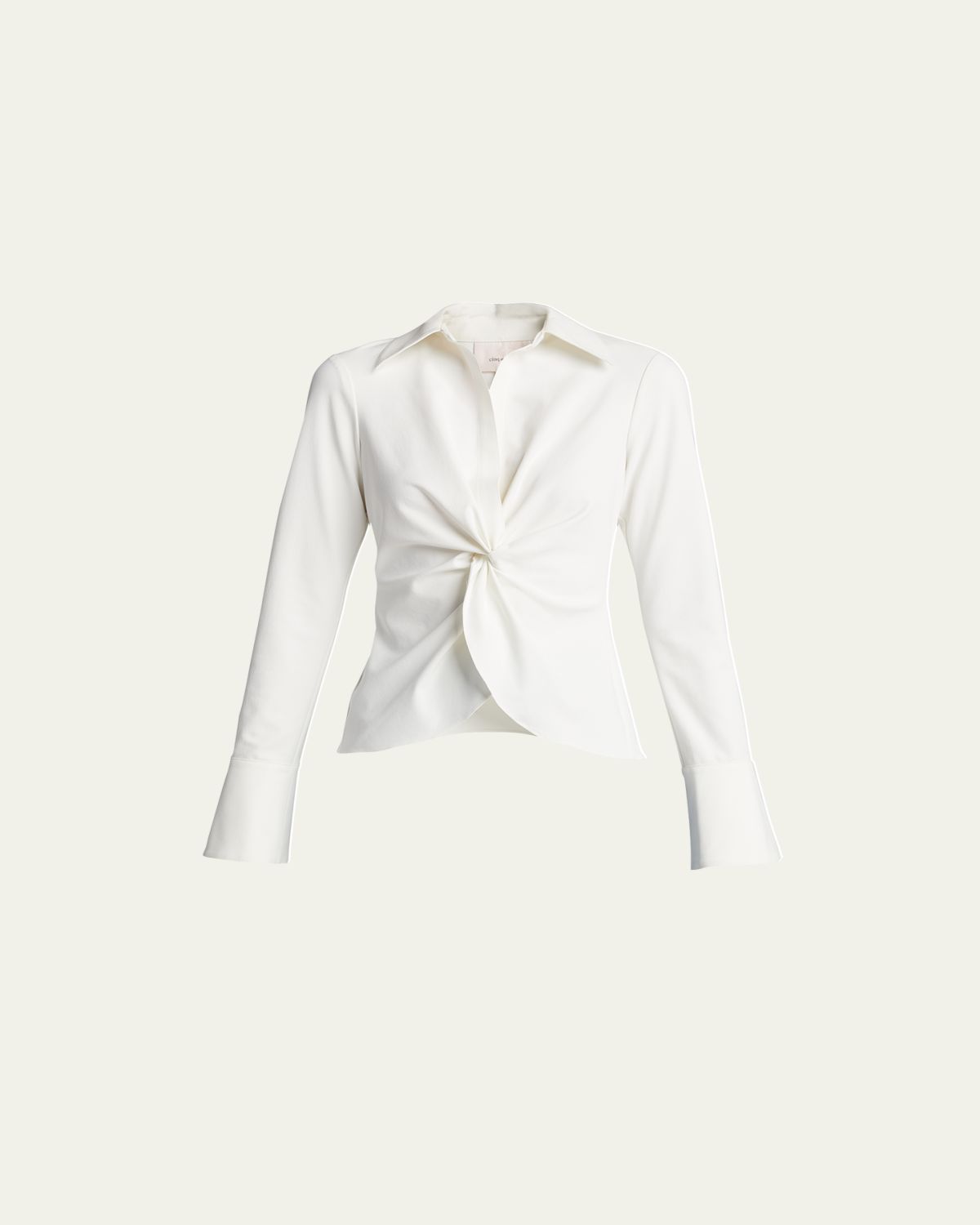 Cinq a Sept McKenna Long-Sleeve Collared Top