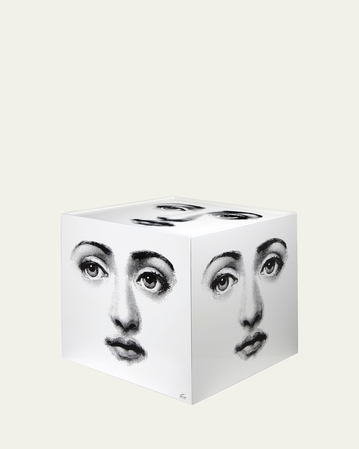 Fornasetti Cube with Drawer - Faces