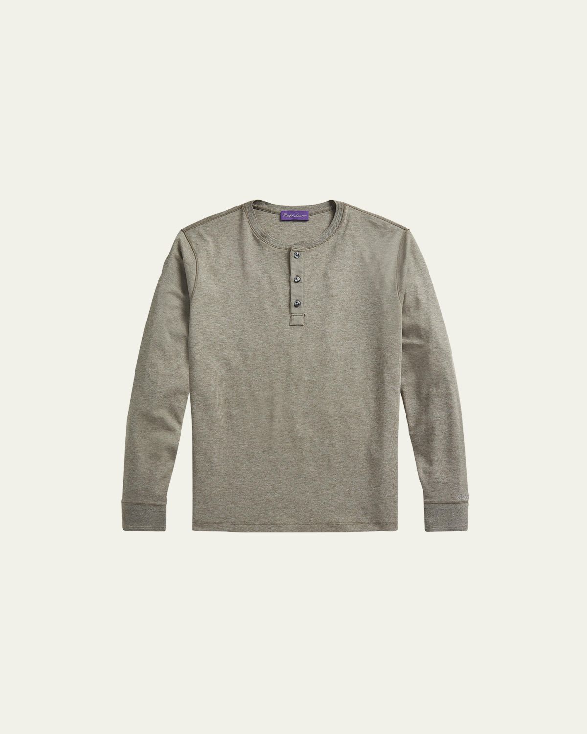 Ralph Lauren Purple Label Men's Long-Sleeve Henley Shirt