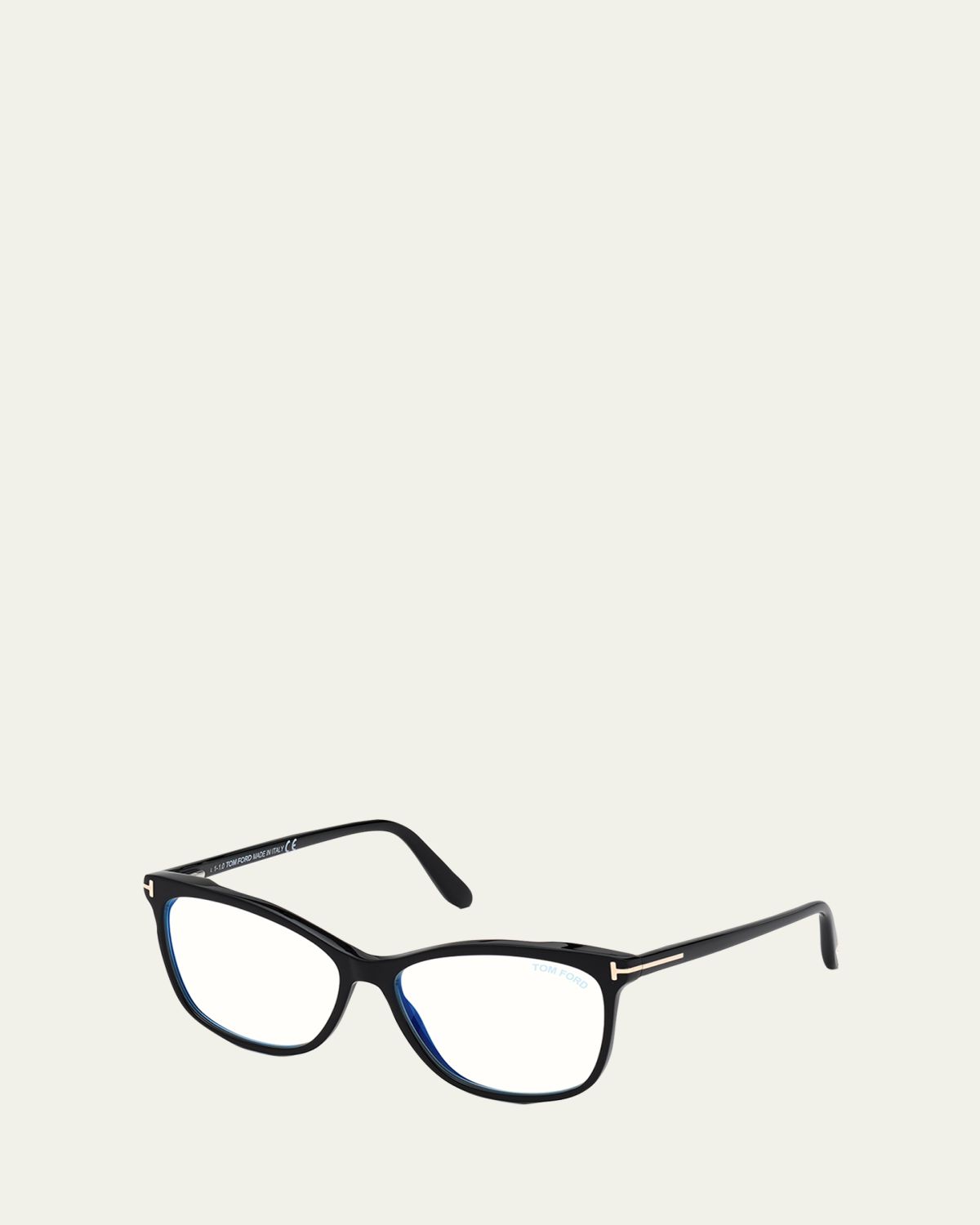 TOM FORD Blue-Light Blocking Square Acetate Convertible Optical Glasses | Thumbnail 3