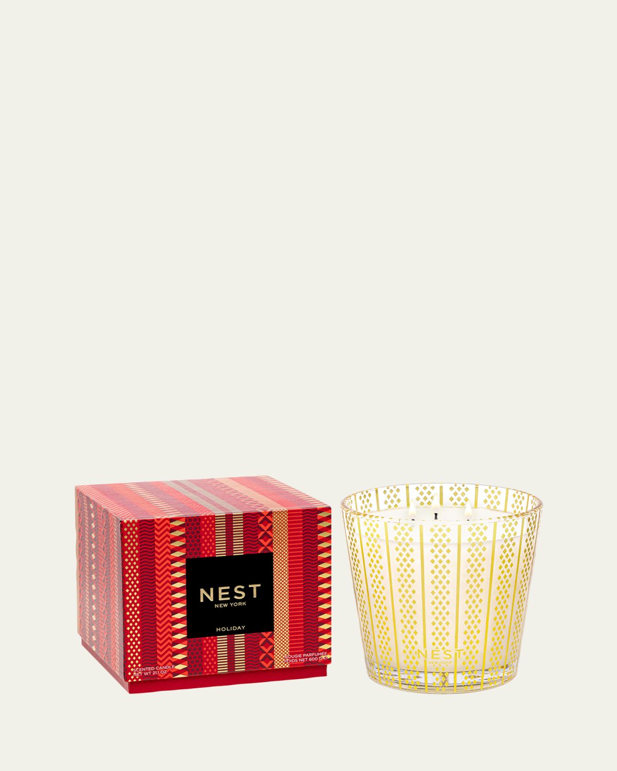 NEST New York Holiday 3-Wick Candle, 21 oz.