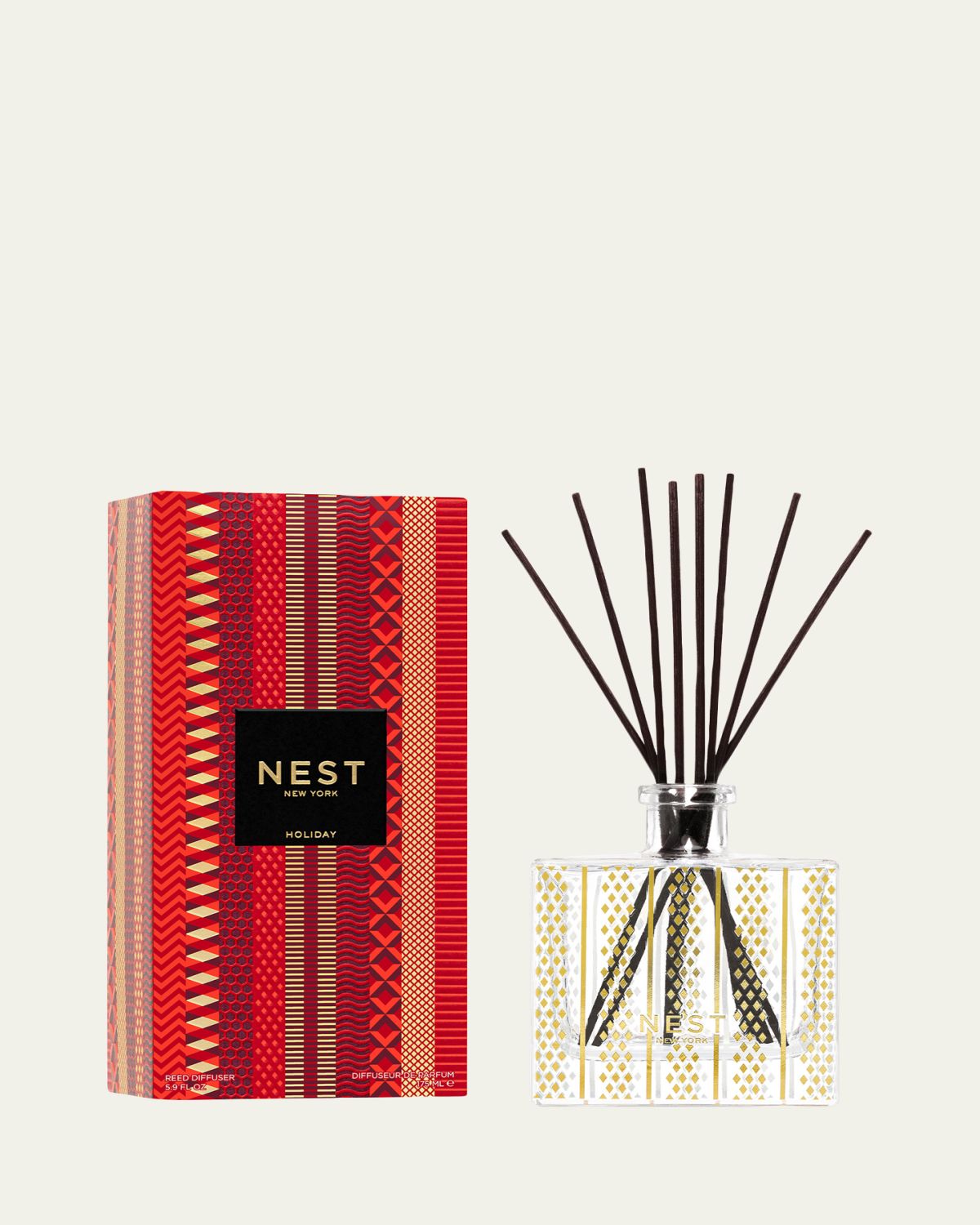 NEST New York Holiday Reed Diffuser, 6 oz.