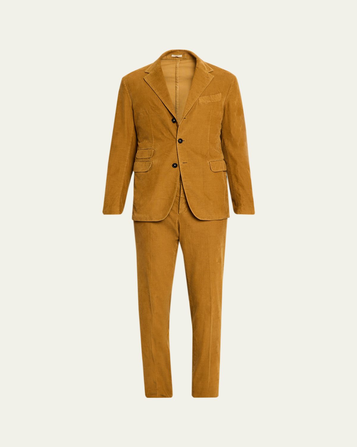 Massimo Alba Men's Sloop Two-Piece Baby Corduroy Suit | Thumbnail 6 Massimo Alba Men's Sloop Two-Piece Baby Corduroy Suit | Thumbnail 6