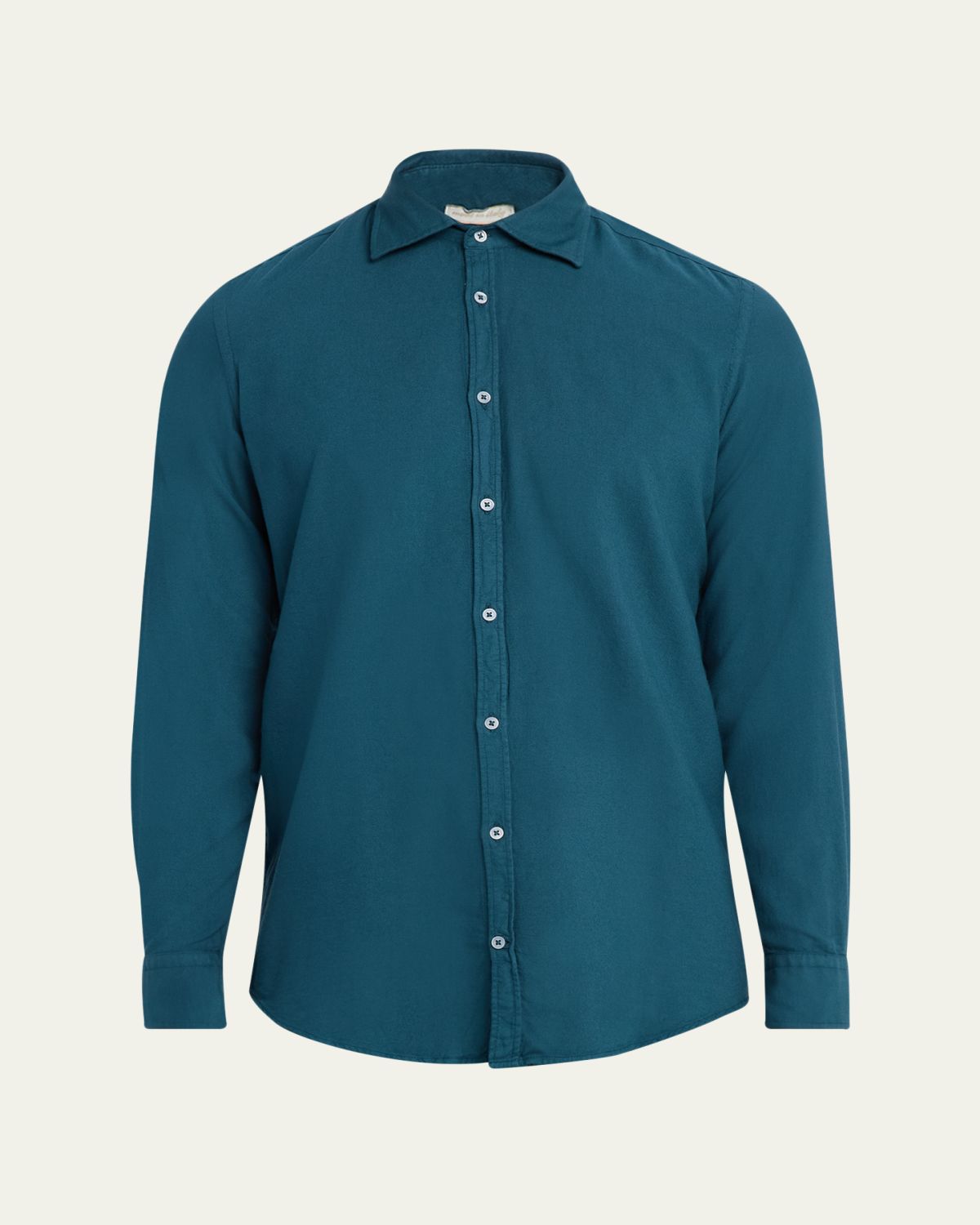 Massimo Alba Men's Genova Solid Sport Shirt
