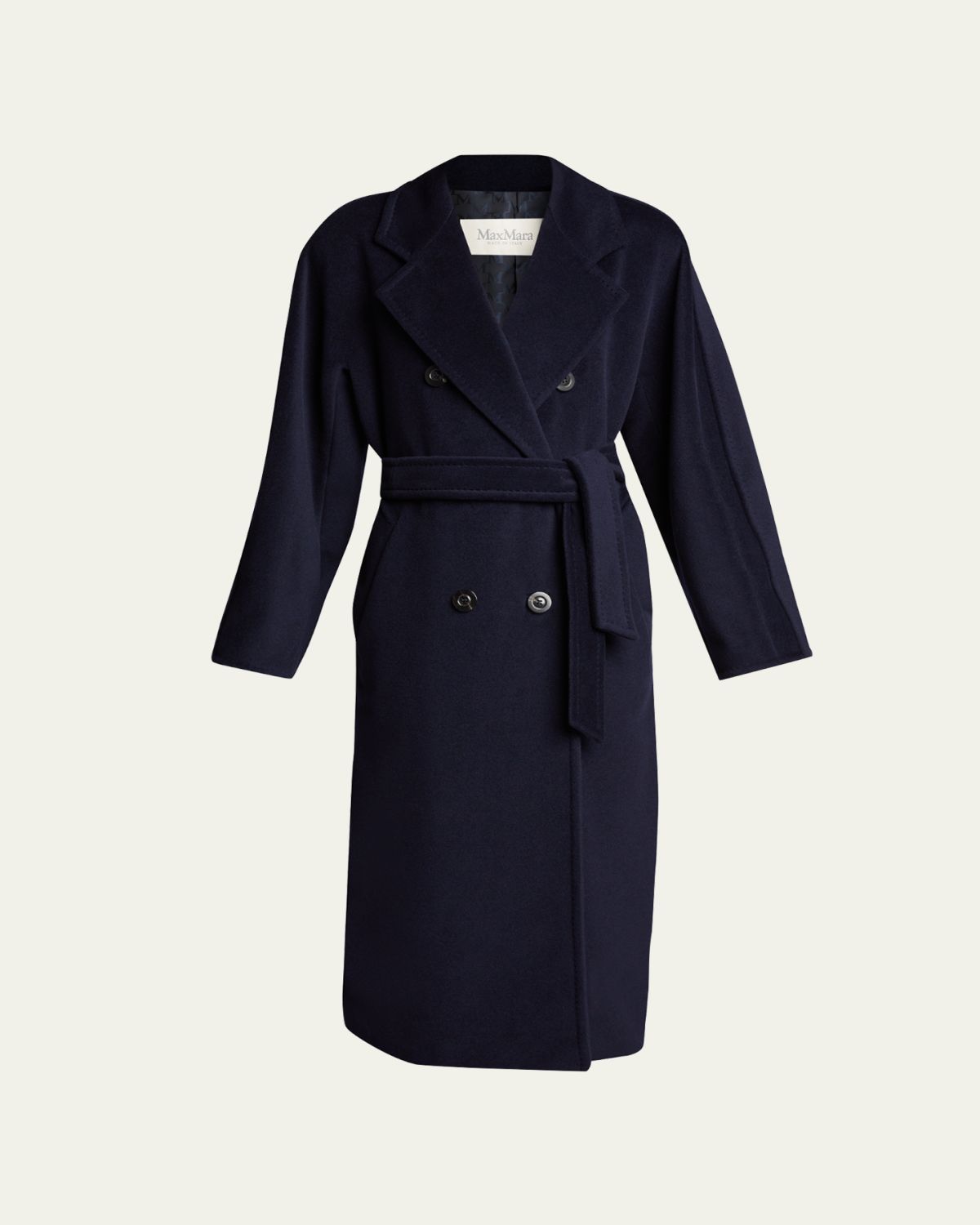 Max Mara Madame Belted Wool/Cashmere Coat
