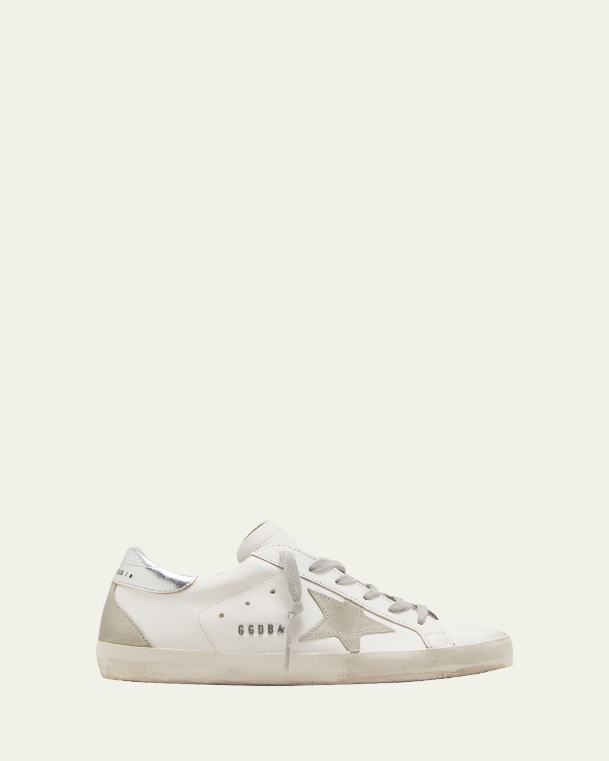 Golden Goose Super-Star Mixed Leather Sneakers