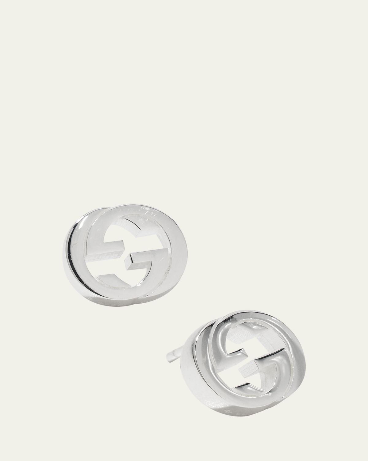 Gucci Interlocking G Stud Earrings