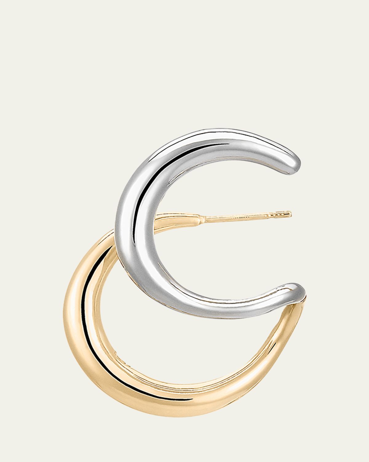 Charlotte Chesnais Curl Earrings Two-Tone