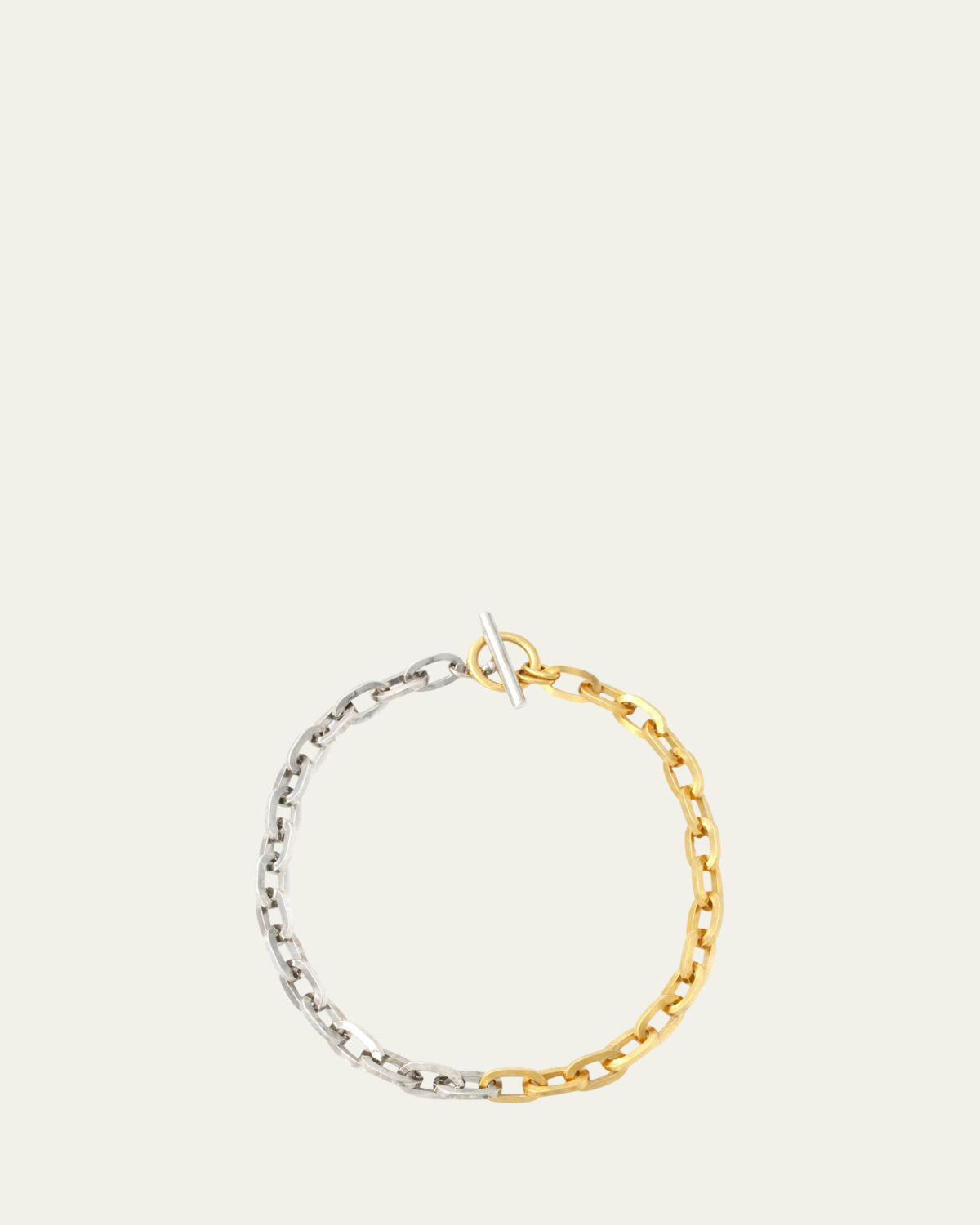 Ben-Amun Two-Tone Link Necklace, 18"L | Thumbnail 4