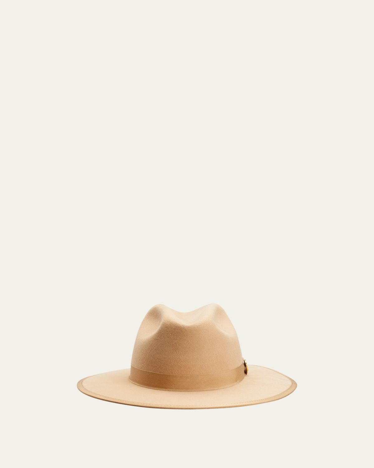 Keith James Men's Queen Red-Brim Wool Fedora Hat