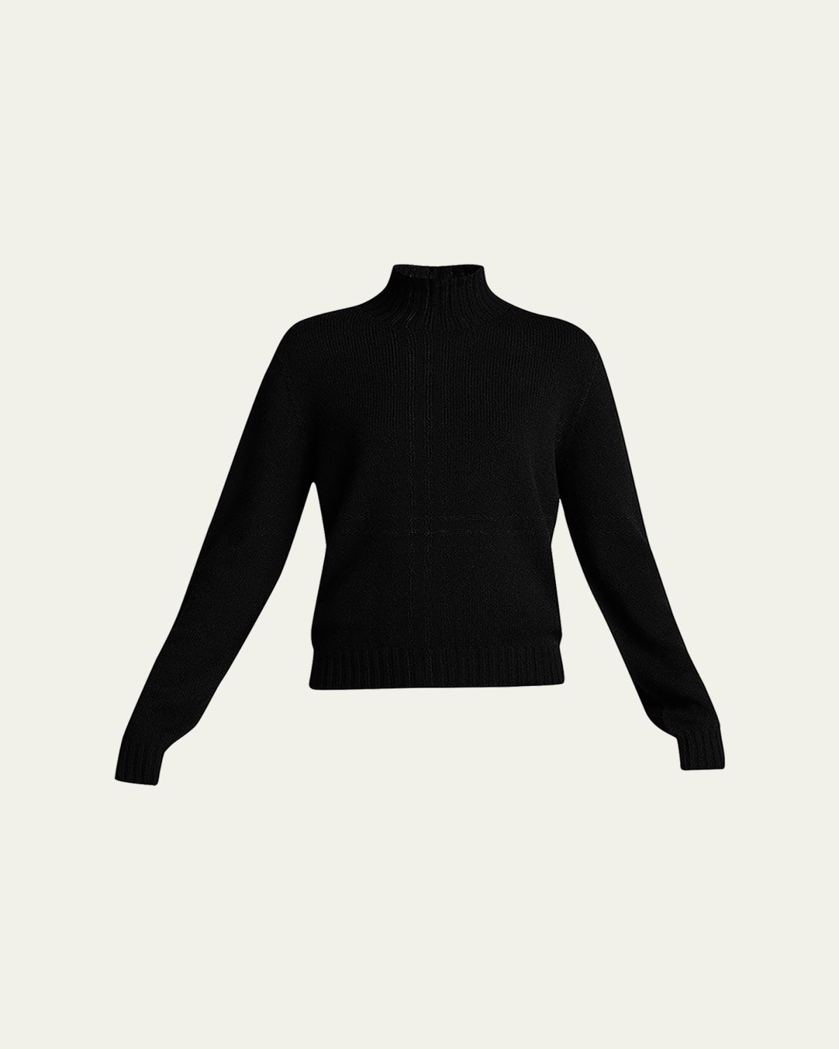 THE ROW Kensington High-Neck Cashmere Sweater - Women's Clothing