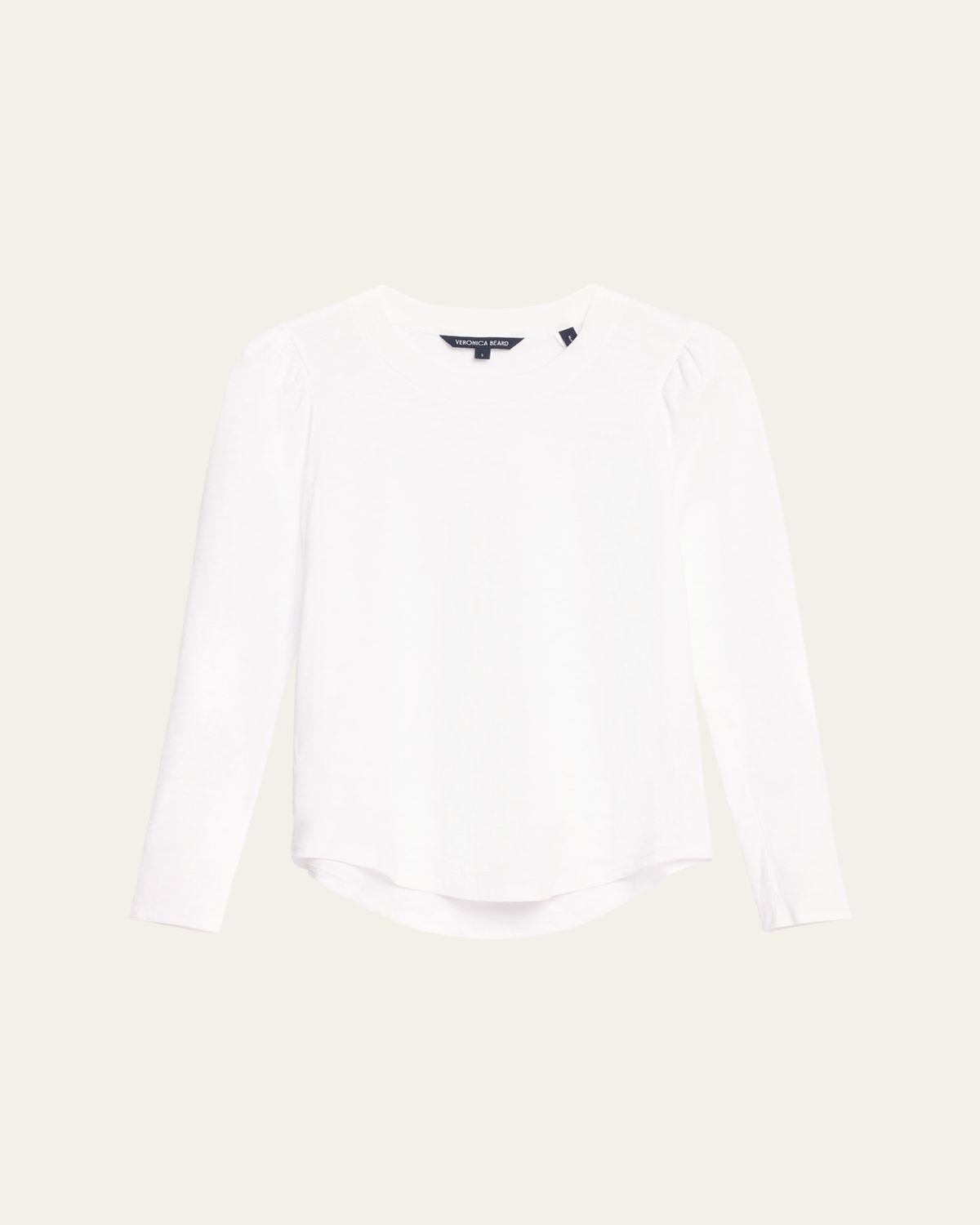 Veronica Beard Mason Long-Sleeve Baseball Tee | Thumbnail 6