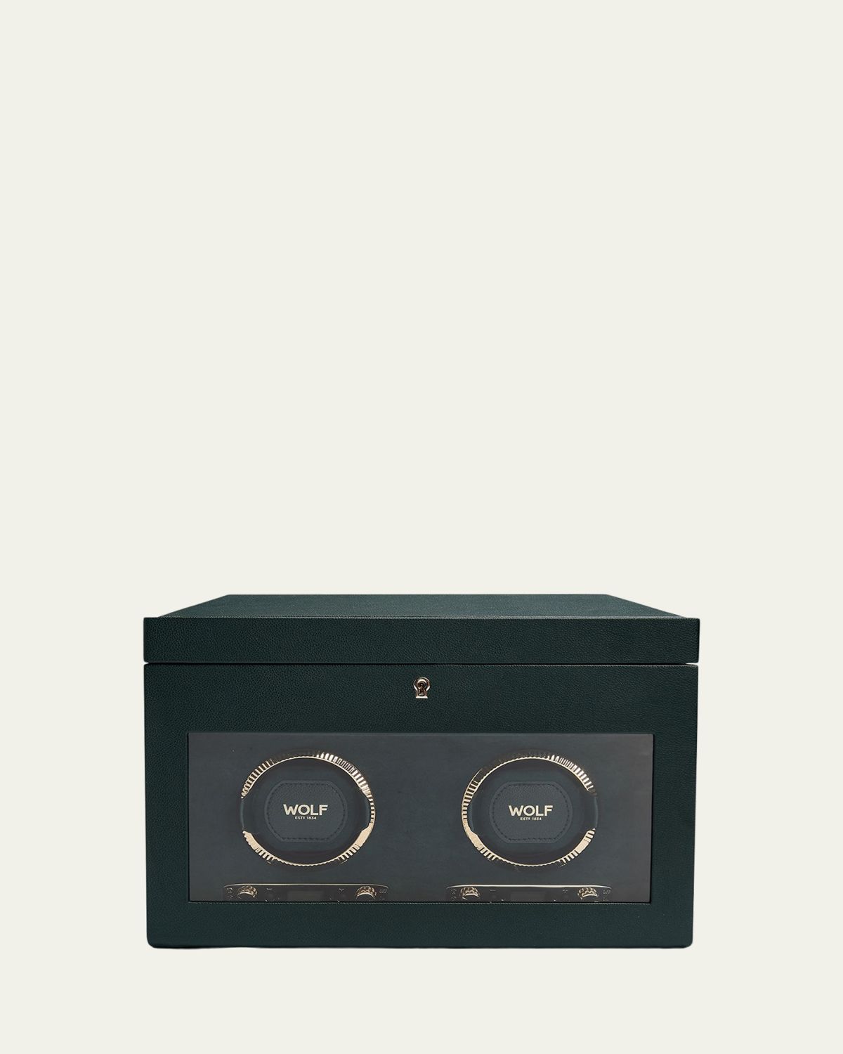 WOLF British Racing Double Watch Winder with Storage | Thumbnail 6 WOLF British Racing Double Watch Winder with Storage | Thumbnail 6