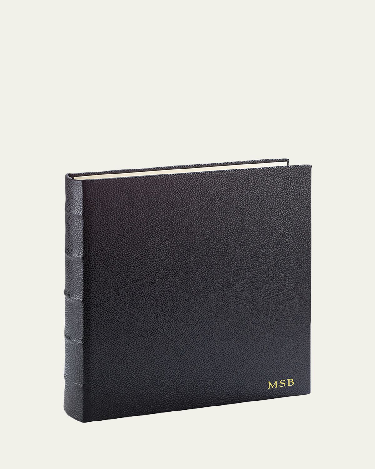 Graphic Image Large Clear Pocket Leather Photo Album