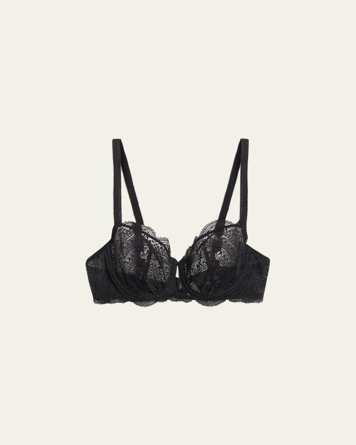 Simone Perele Karma Demi-Cup Convertible Lace Bra | Thumbnail 5 Simone Perele Karma Demi-Cup Convertible Lace Bra | Thumbnail 5