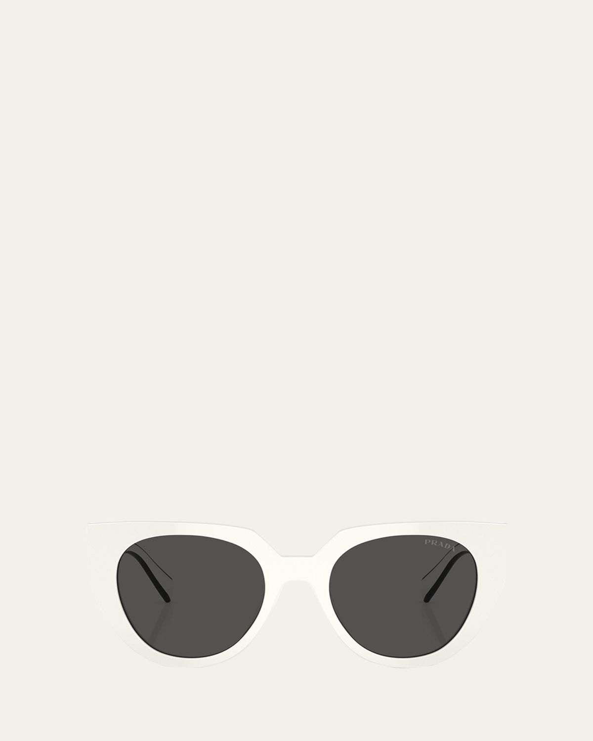 Prada Two-Tone Acetate Cat-Eye Sunglasses