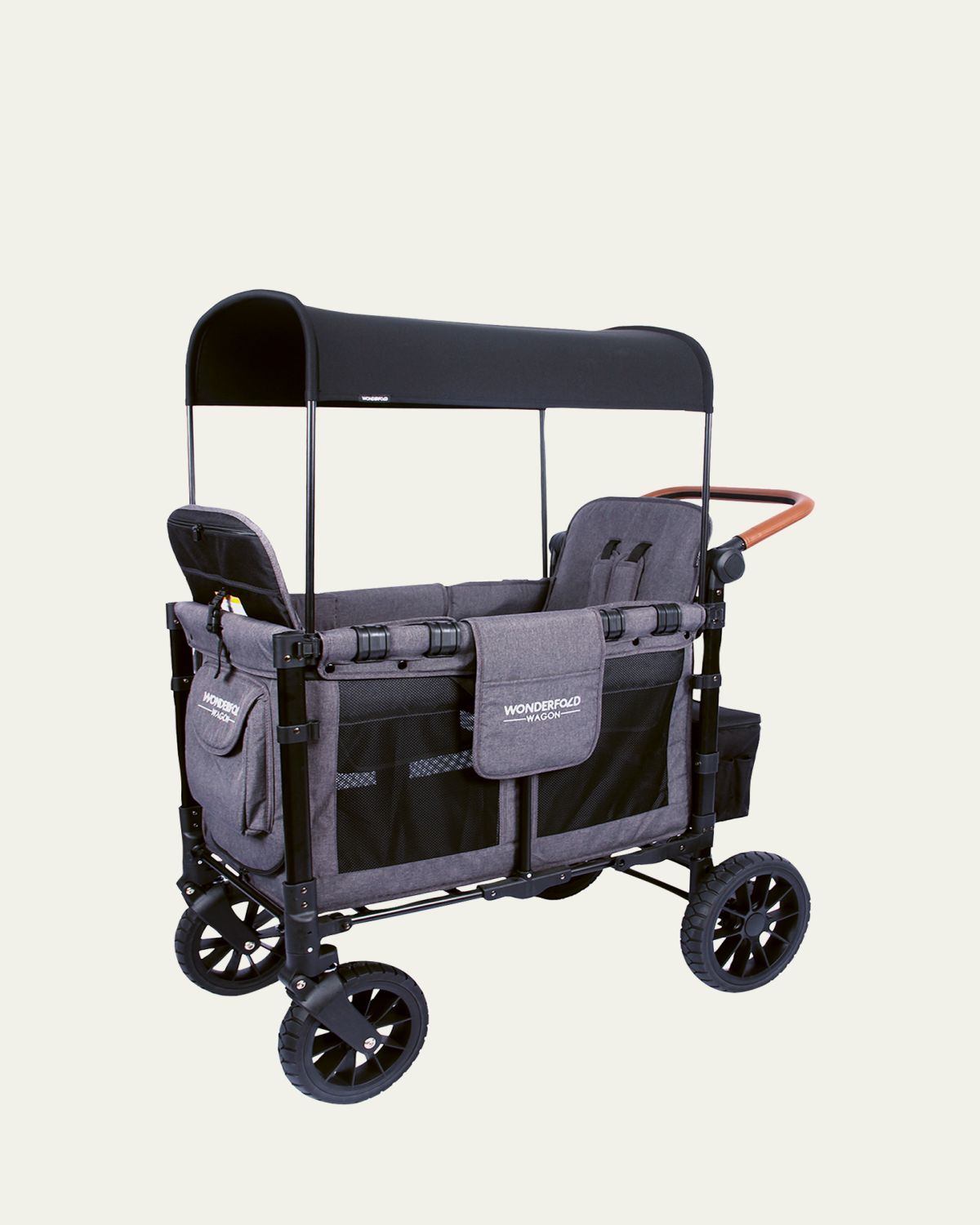 WONDERFOLD Wagon W2 Luxe Double Stroller Wagon (2 Seater)