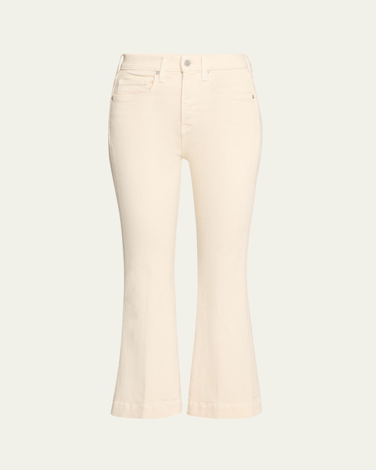 Veronica Beard Carson High-Rise Ankle Flare Jeans | Thumbnail 6