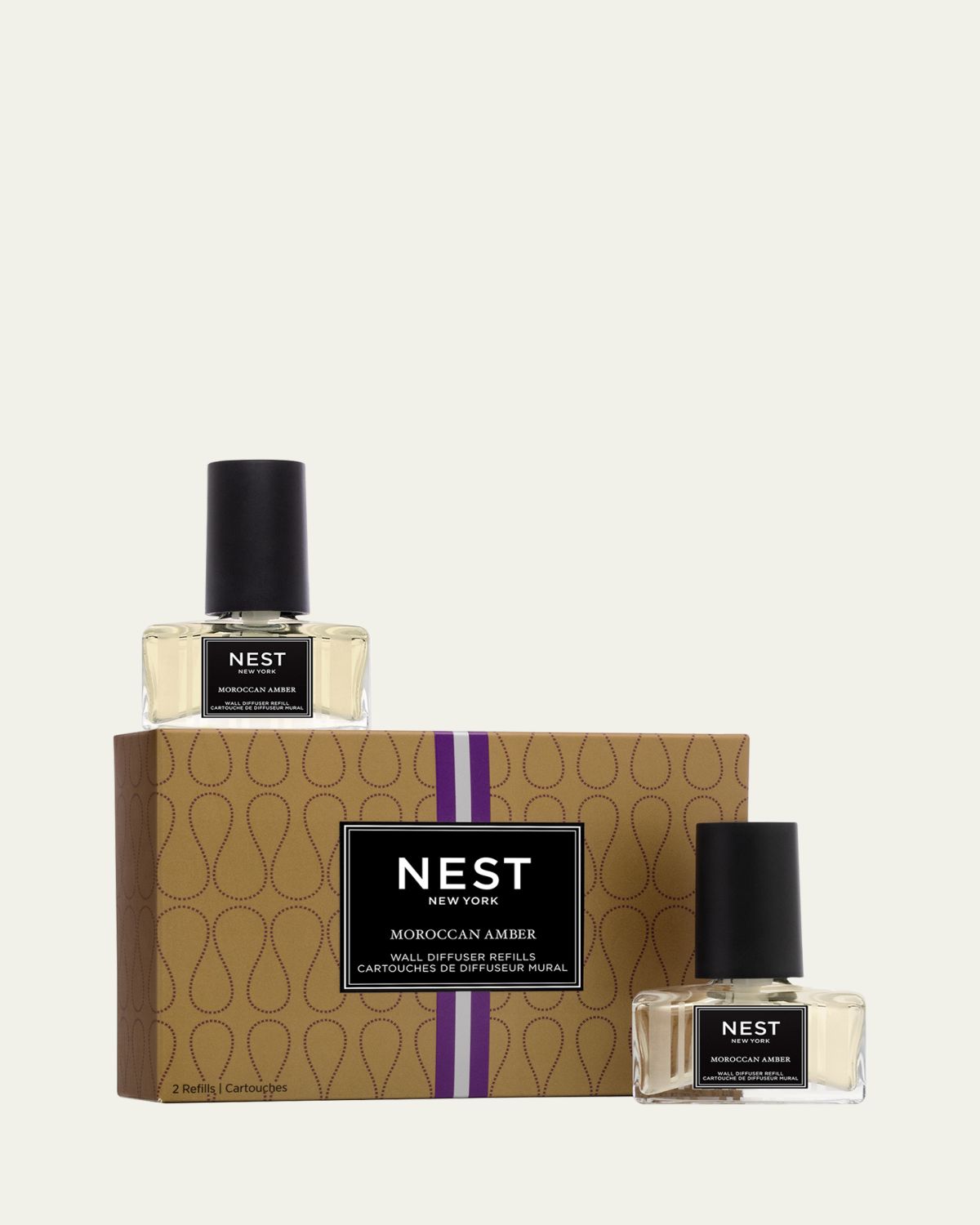 NEST New York Moroccan Amber Wall Diffuser Refill Set